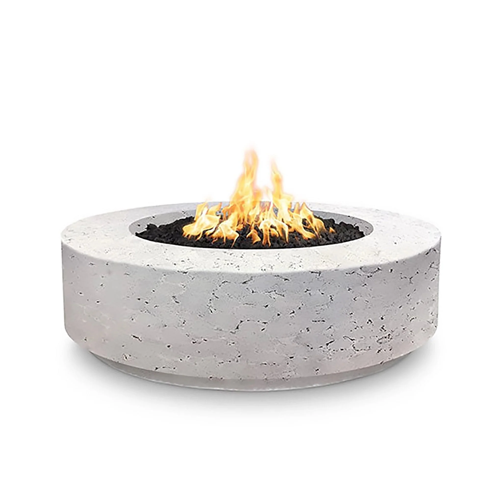 The Outdoor Plus 42" Occasional Height Florence Match Lit Concrete Fire Pit - Image 15