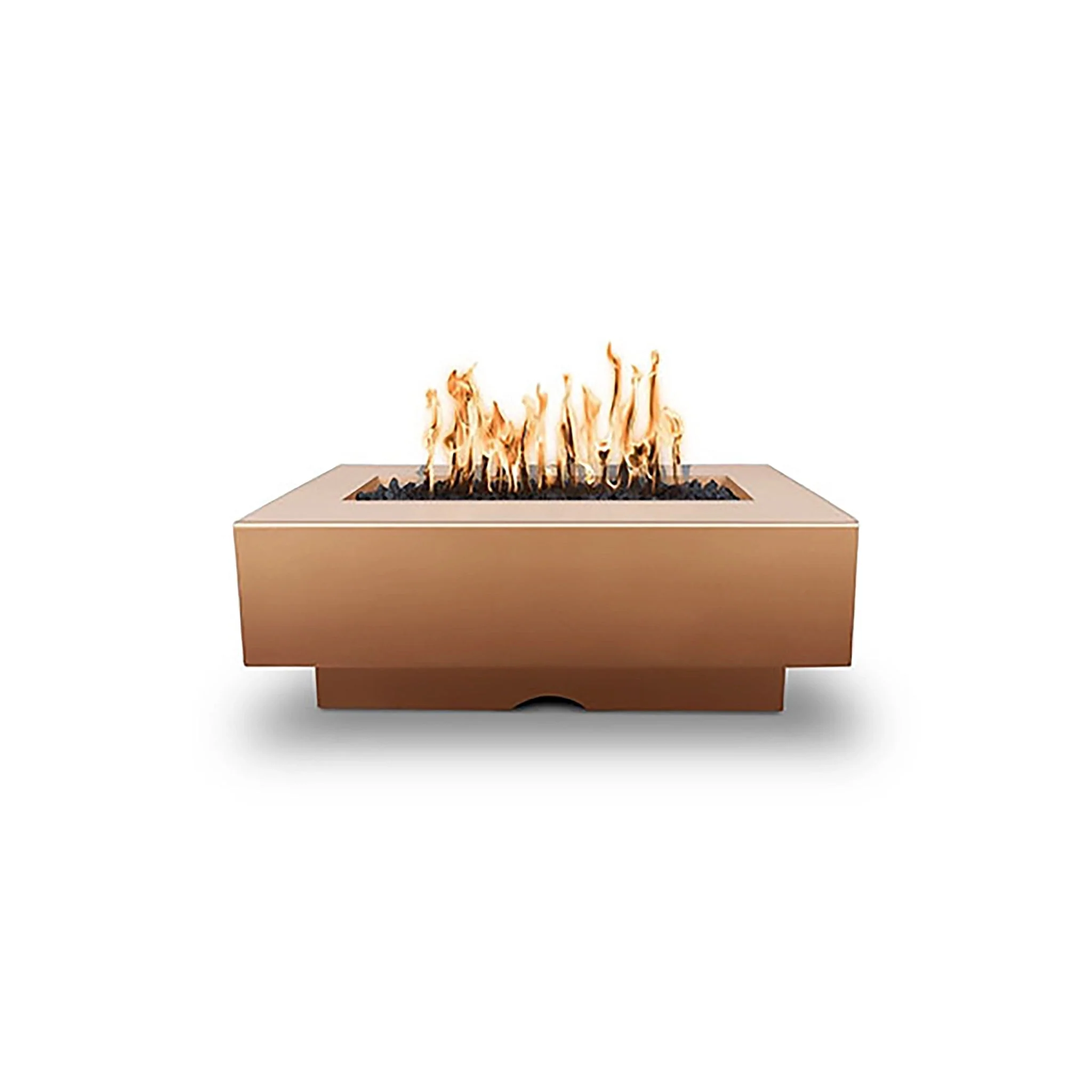 The Outdoor Plus 48" Del Mar Copper Natural Gas Electronic Ignition Fire Pit | OPT-CORGFRC48EKIT-MCP-NG