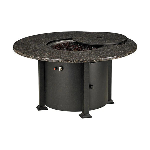 Patio Resort Lifestyles Rome 48" Round Gas Fire Table - Image 11