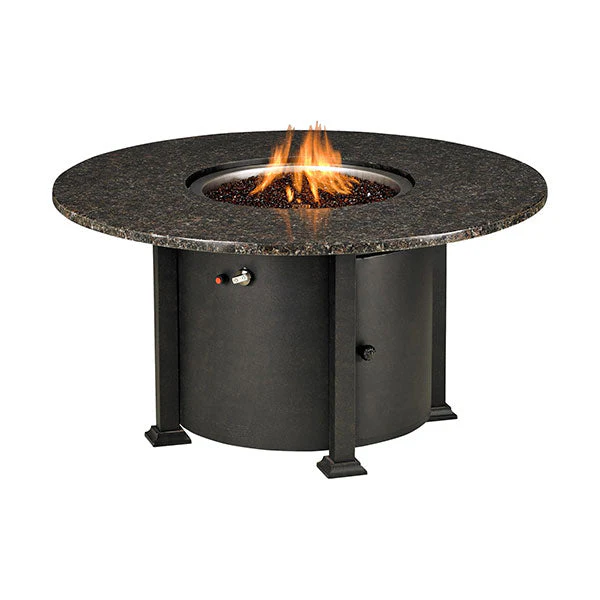 Patio Resort Lifestyles Rome 48" Round Gas Fire Table - Image 12