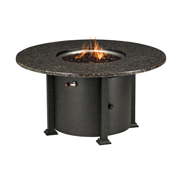 Patio Resort Lifestyles Rome 48" Round Gas Fire Table - Image 8