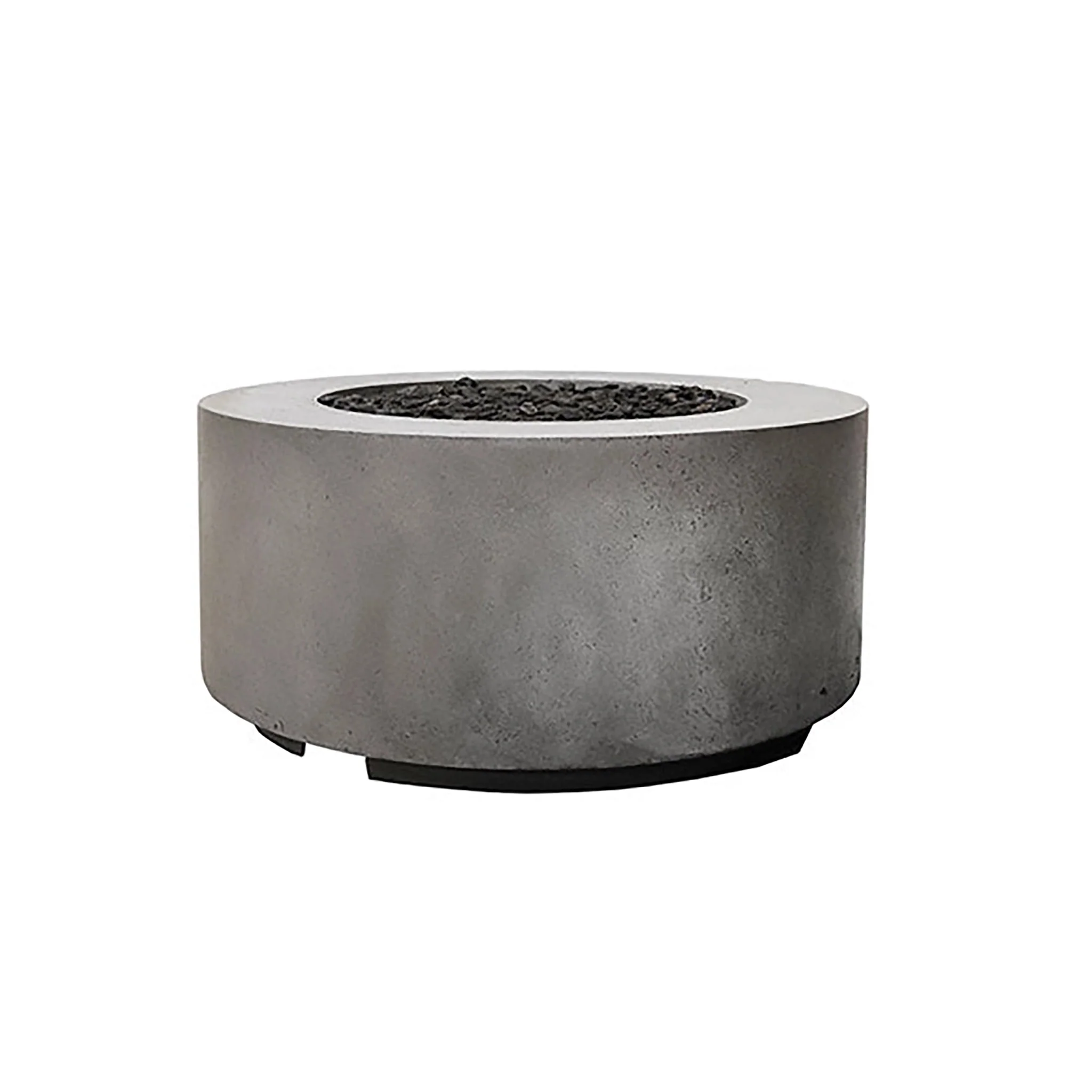 Prism Hardscapes 36" Cilindro Natural Gas Fire Bowl in Pewter - PH-706-4NG