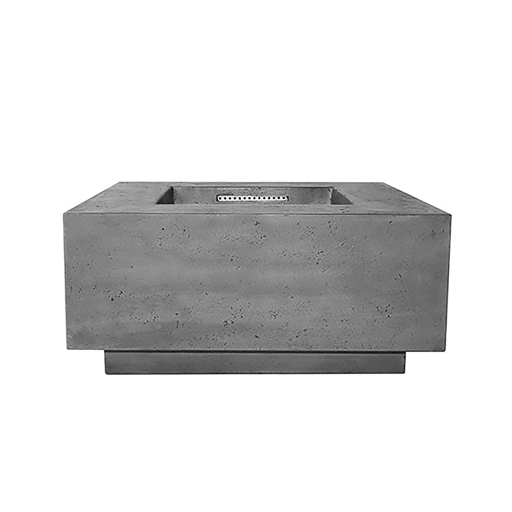 Prism Hardscapes 36" x 36" Tavola 2 Natural Gas Fire Pit in Pewter - PH-406-4NG