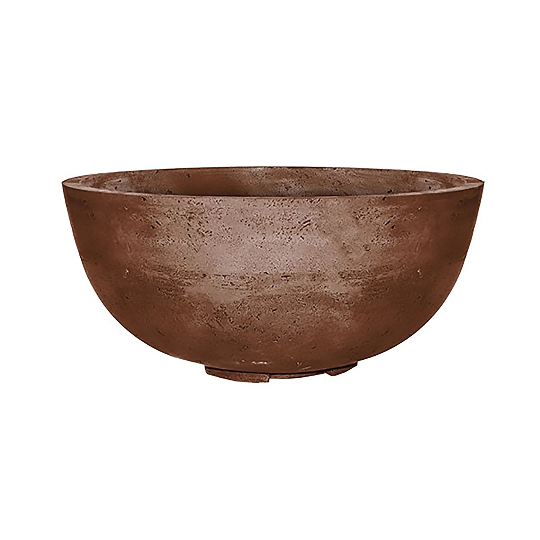 39" Round Moderno 1 Gas Fire Bowl by Prism Hardscapes