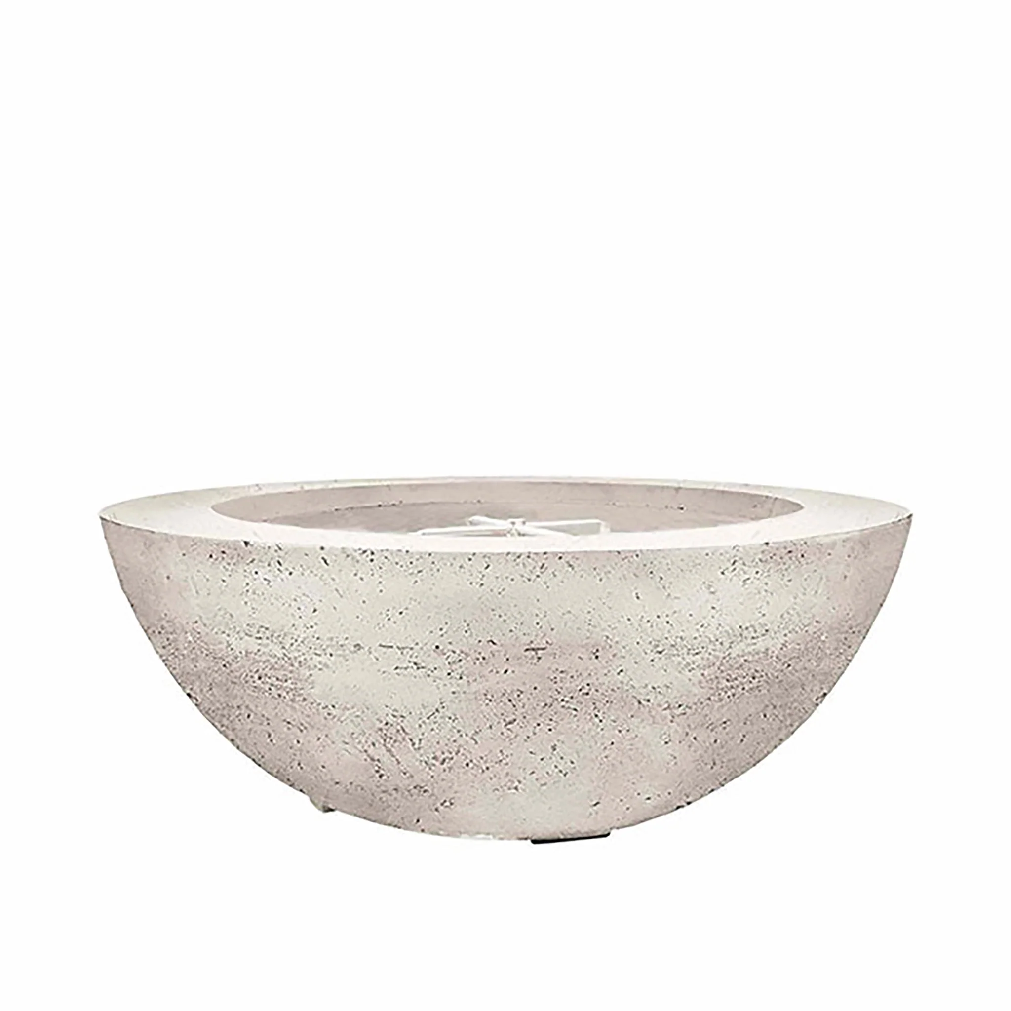 Prism Hardscapes 39" Moderno 6 Natural Gas Fire Bowl in Natural - PH-440-3NG