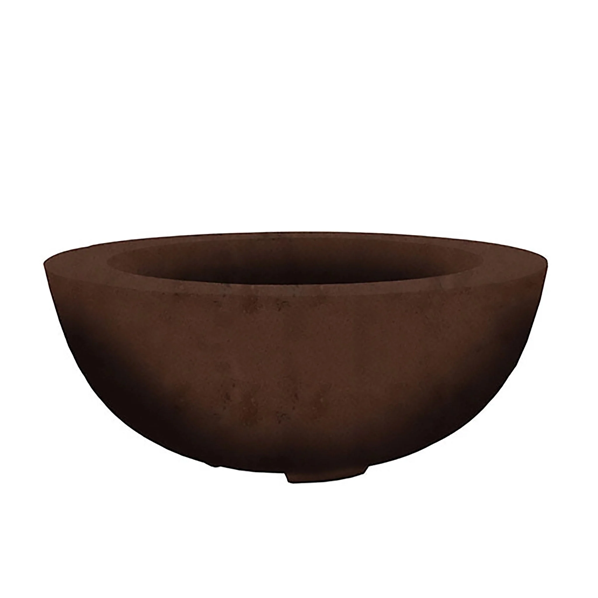 Prism Hardscapes 39" Moderno 8 Natural Gas Fire Bowl in Cafe - PH-455-1NG