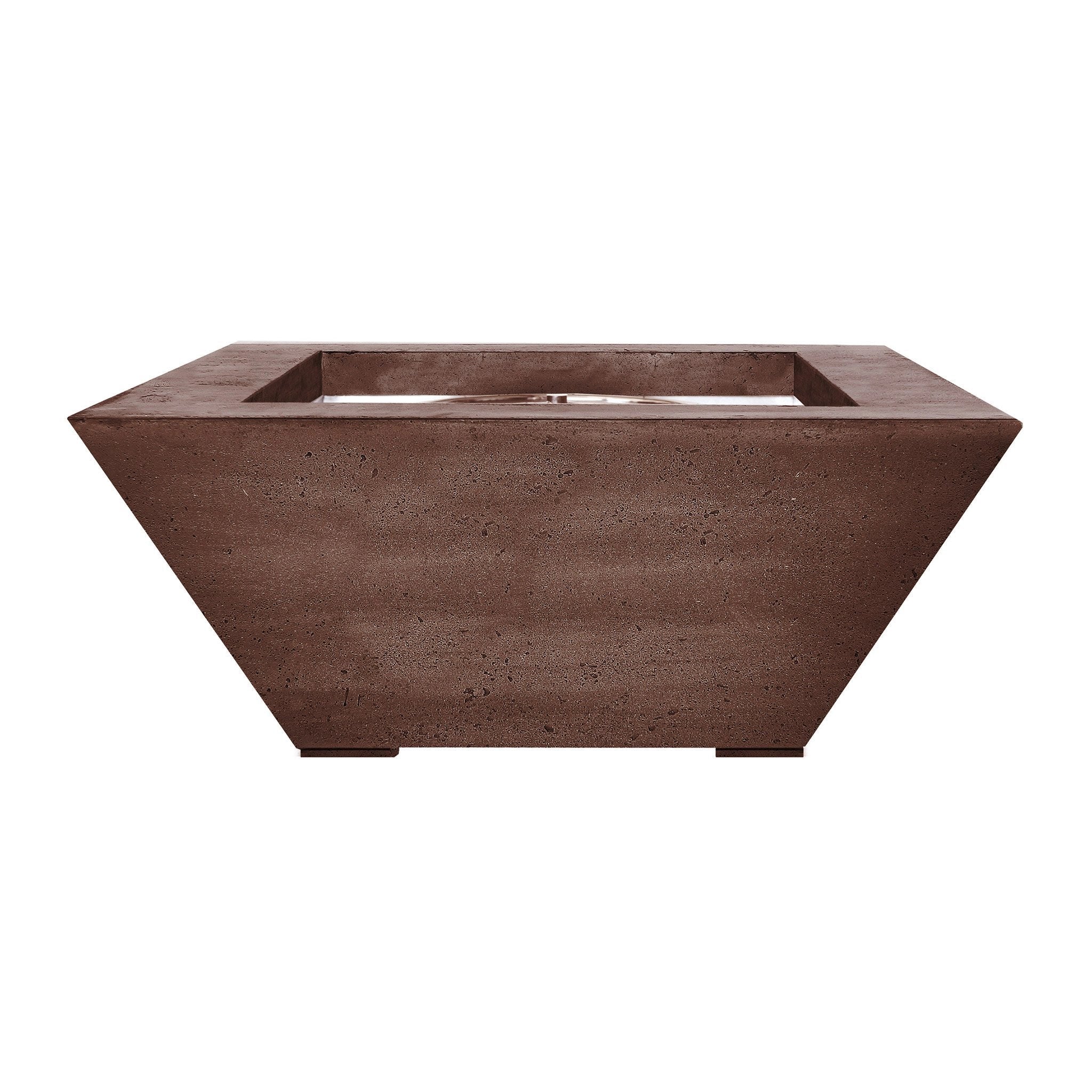Prism Hardscapes 42" x 42" Lombard Propane Gas Fire Pit in Cafe - PH-416-1LP