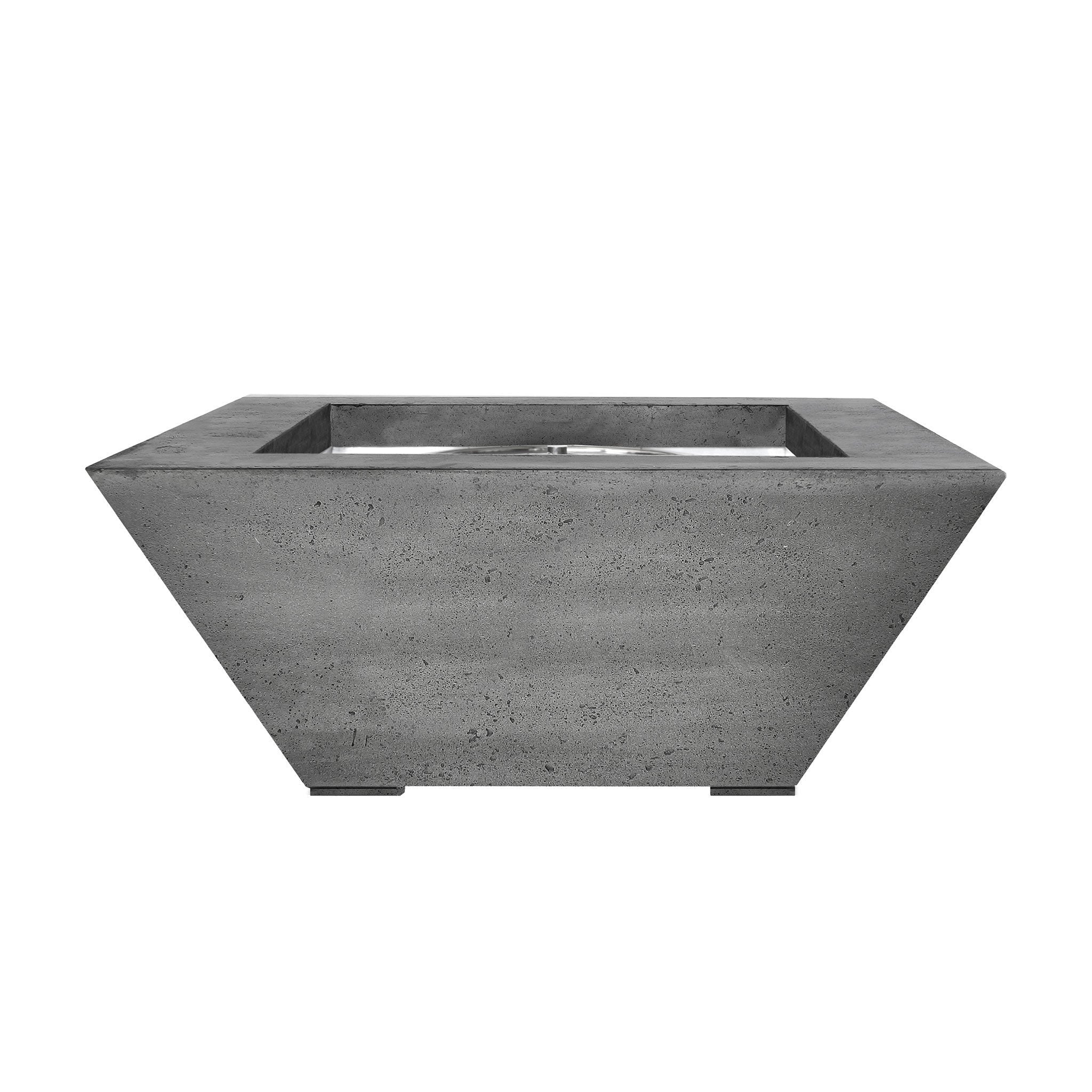 Prism Hardscapes 42" x 42" Lombard Propane Gas Fire Pit in Pewter - PH-416-4LP