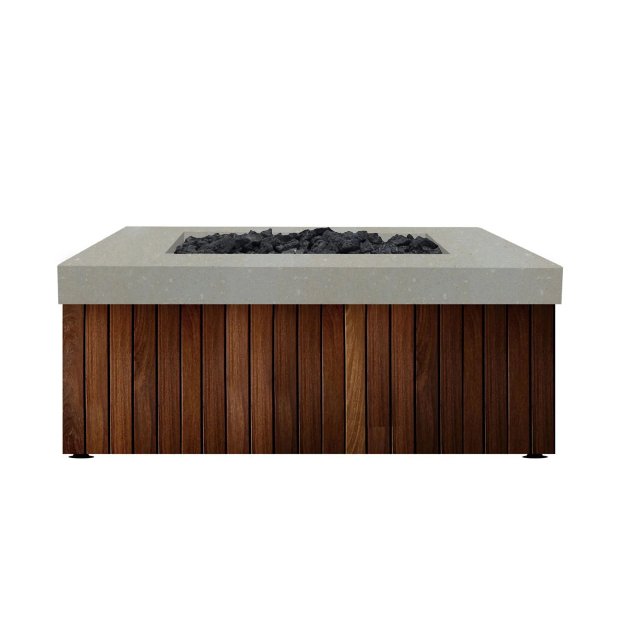 Prism Hardscapes 42" x 42" Manchester Propane Gas Fire Pit in Natural - PH-482-3LP