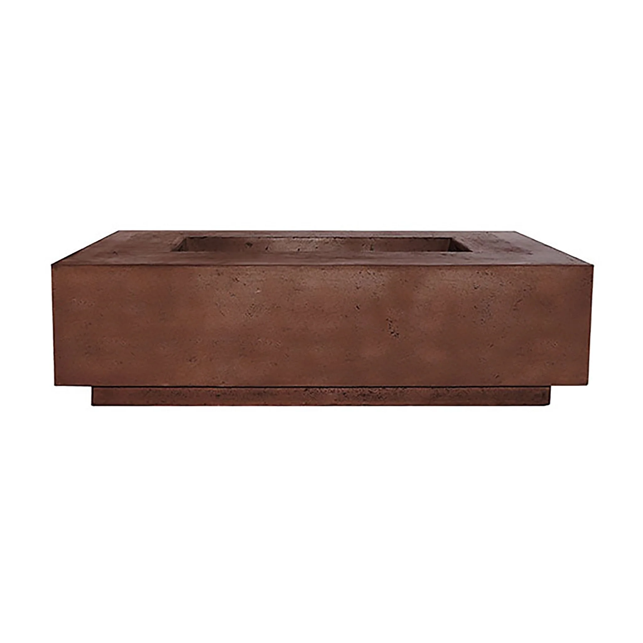 Prism Hardscapes 56" x 38" Tavola 1 Natural Gas Fire Pit in Cafe - PH-405-1NG