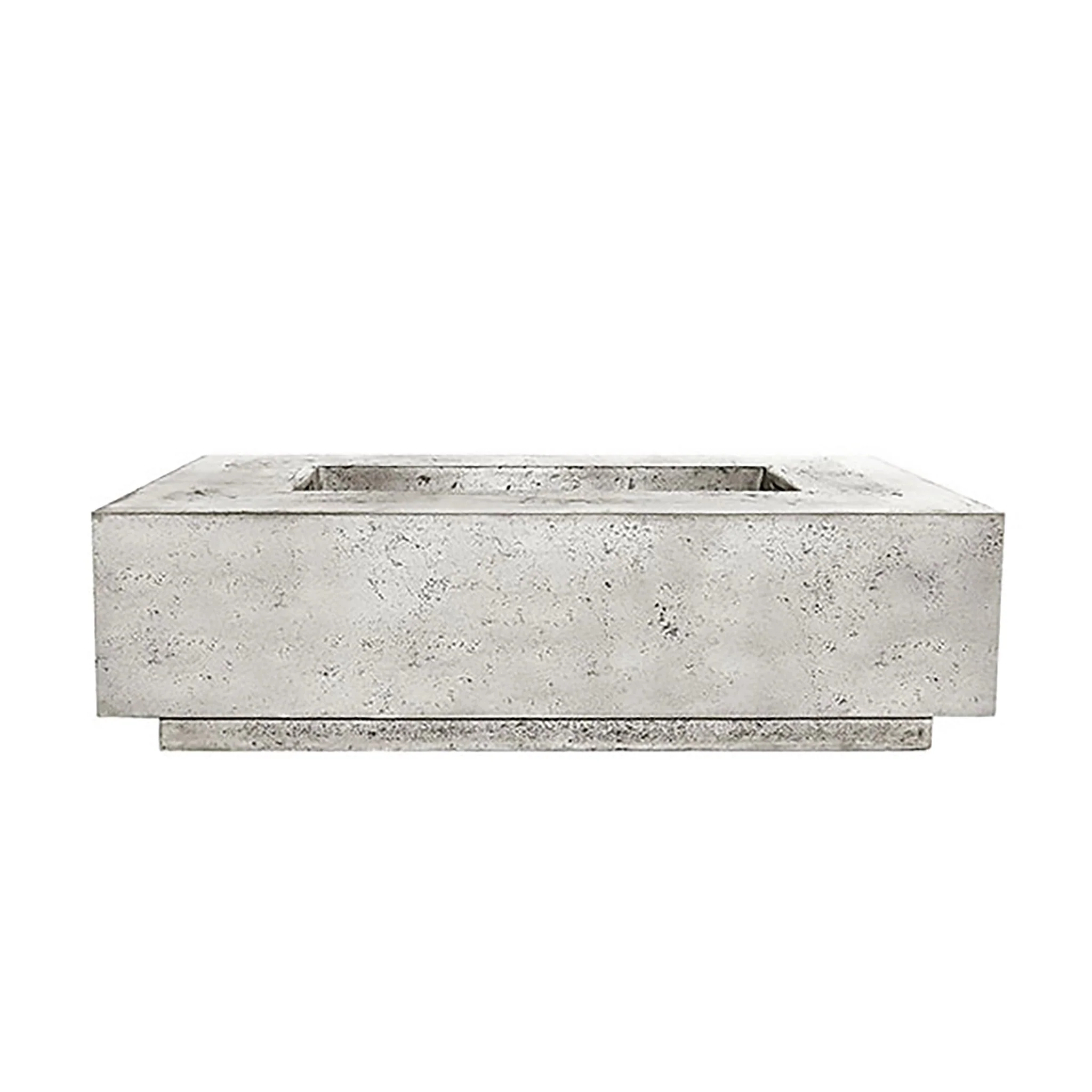 Prism Hardscapes 56" x 38" Tavola 1 Natural Gas Fire Pit in Natural - PH-405-3NG