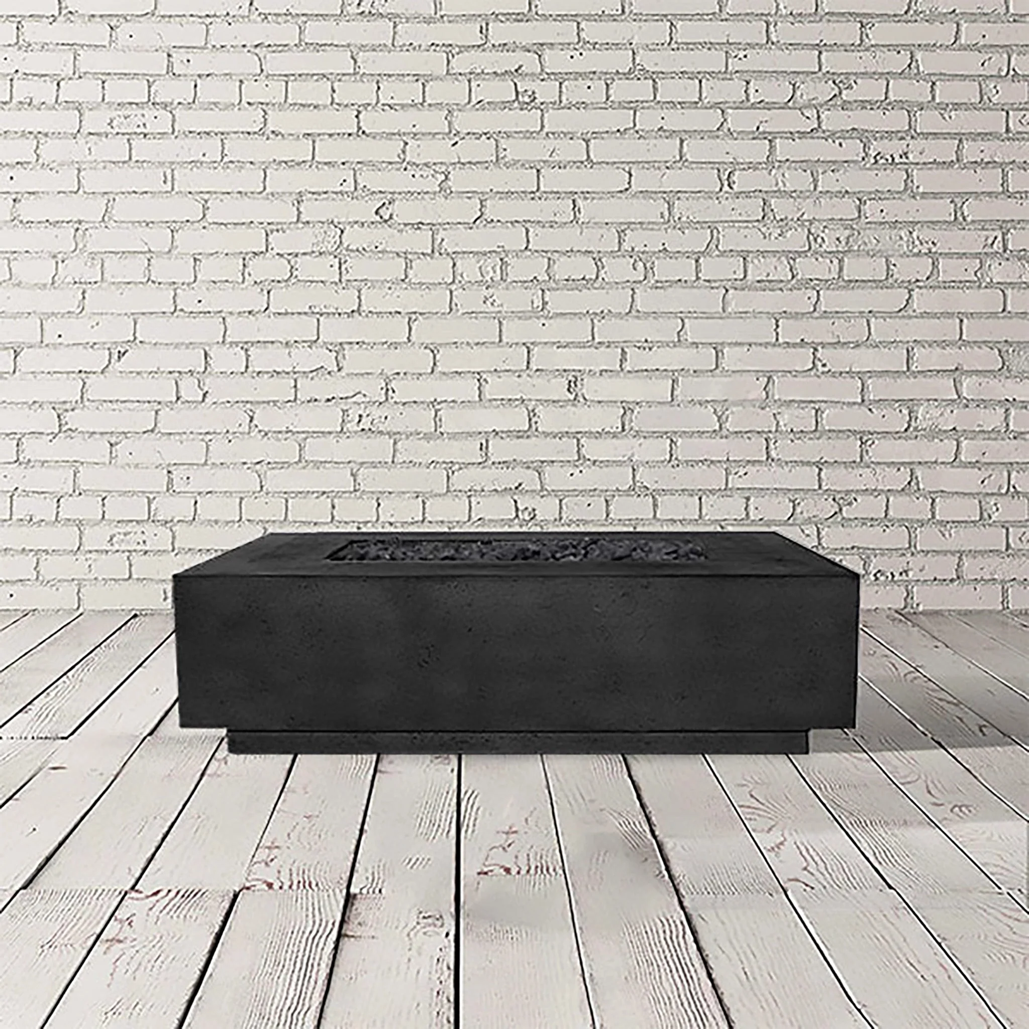 56" x 38" Rectangle Tavola 1 Gas Fire Pit by Prism Hardscapes - Image 7