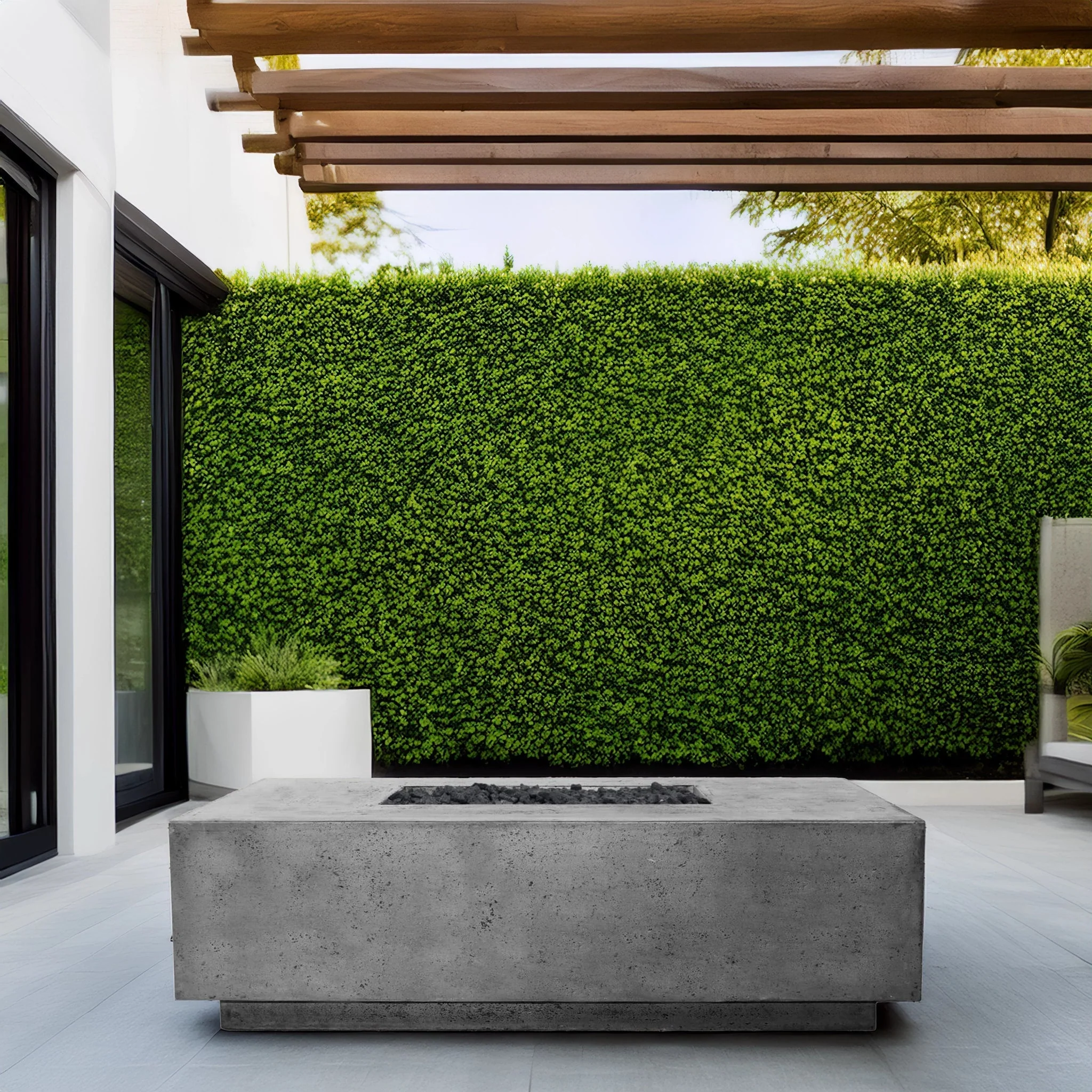 Prism Hardscapes 60" x 50" Tavola 7 Propane Gas Fire Pit in Ebony - PH-438-2LP - Image 4