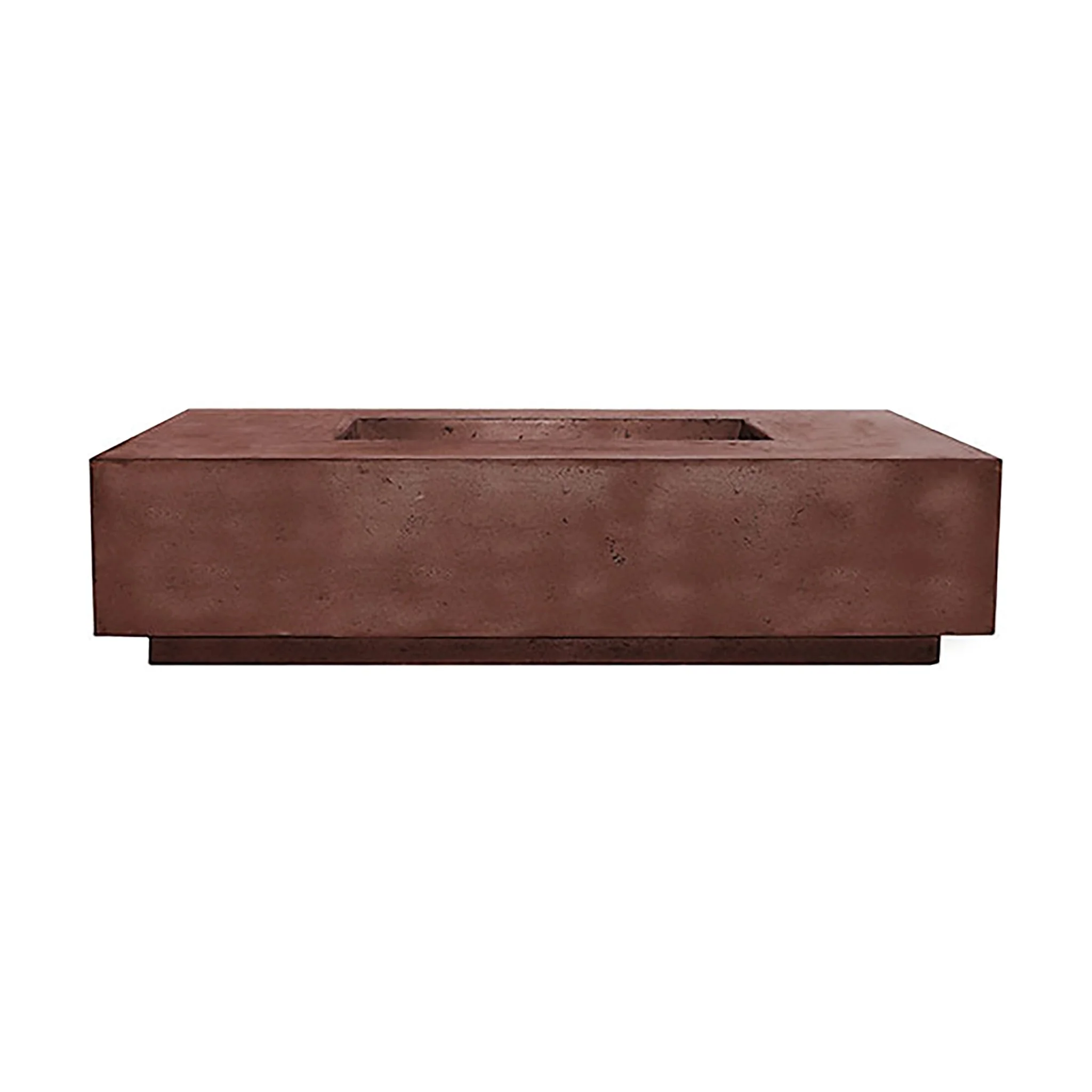Prism Hardscapes 66" x 38" Tavola 4 Natural Gas Fire Pit in Cafe - PH-408-1NG