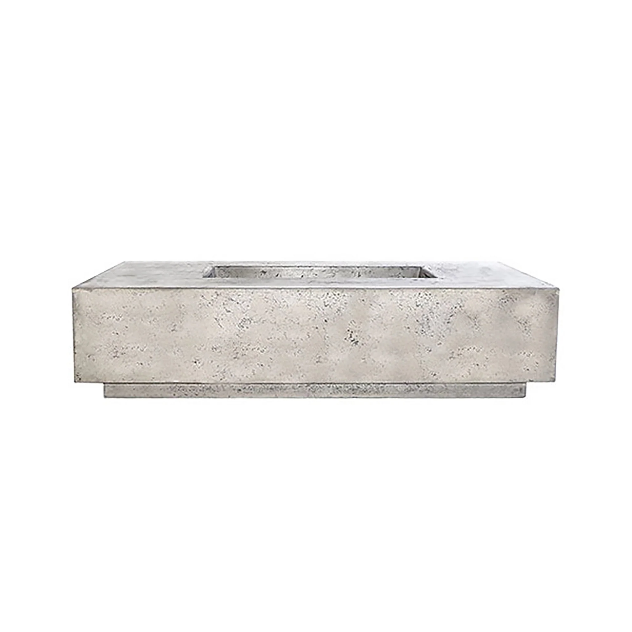 Prism Hardscapes 66" x 38" Tavola 4 Natural Gas Fire Pit in Natural - PH-408-3NG