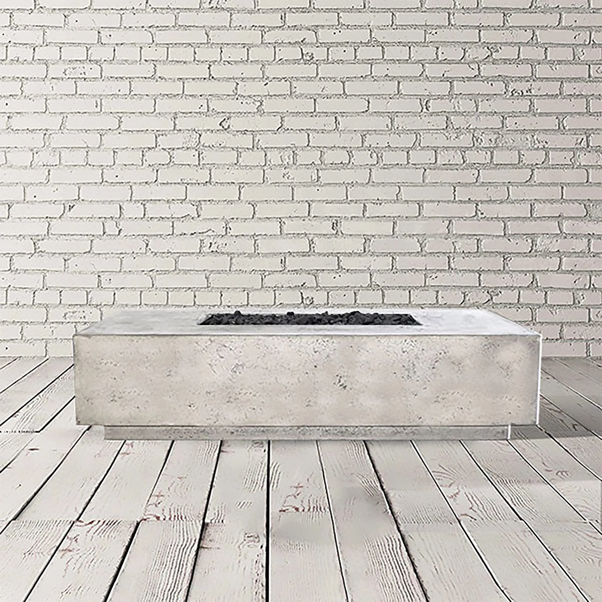 Prism Hardscapes 66" x 38" Tavola 4 Natural Gas Fire Pit in Natural - PH-408-3NG - Image 2