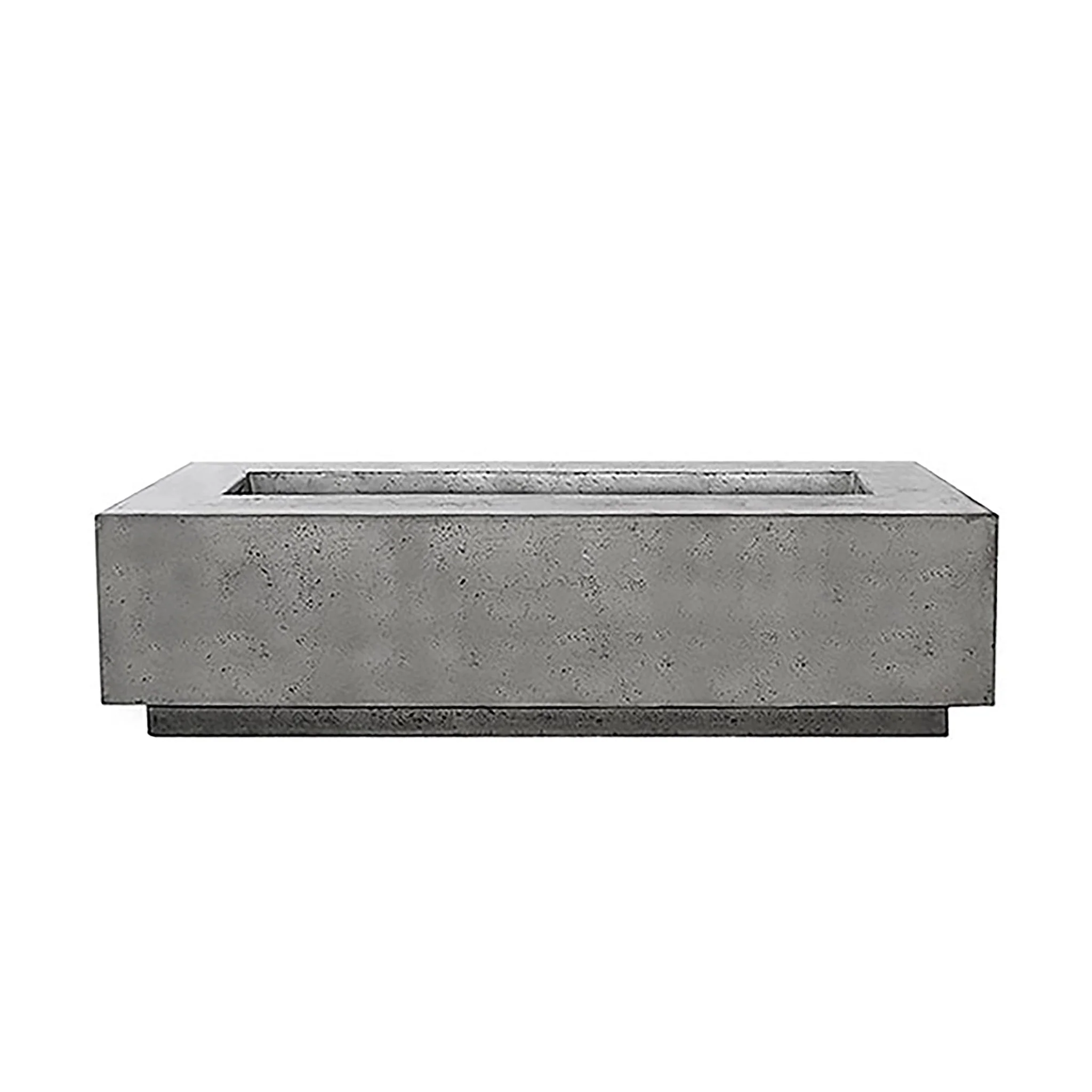 Prism Hardscapes 72" x 24" Tavola 72 Natural Gas Fire Pit in Pewter - PH-457-4NG