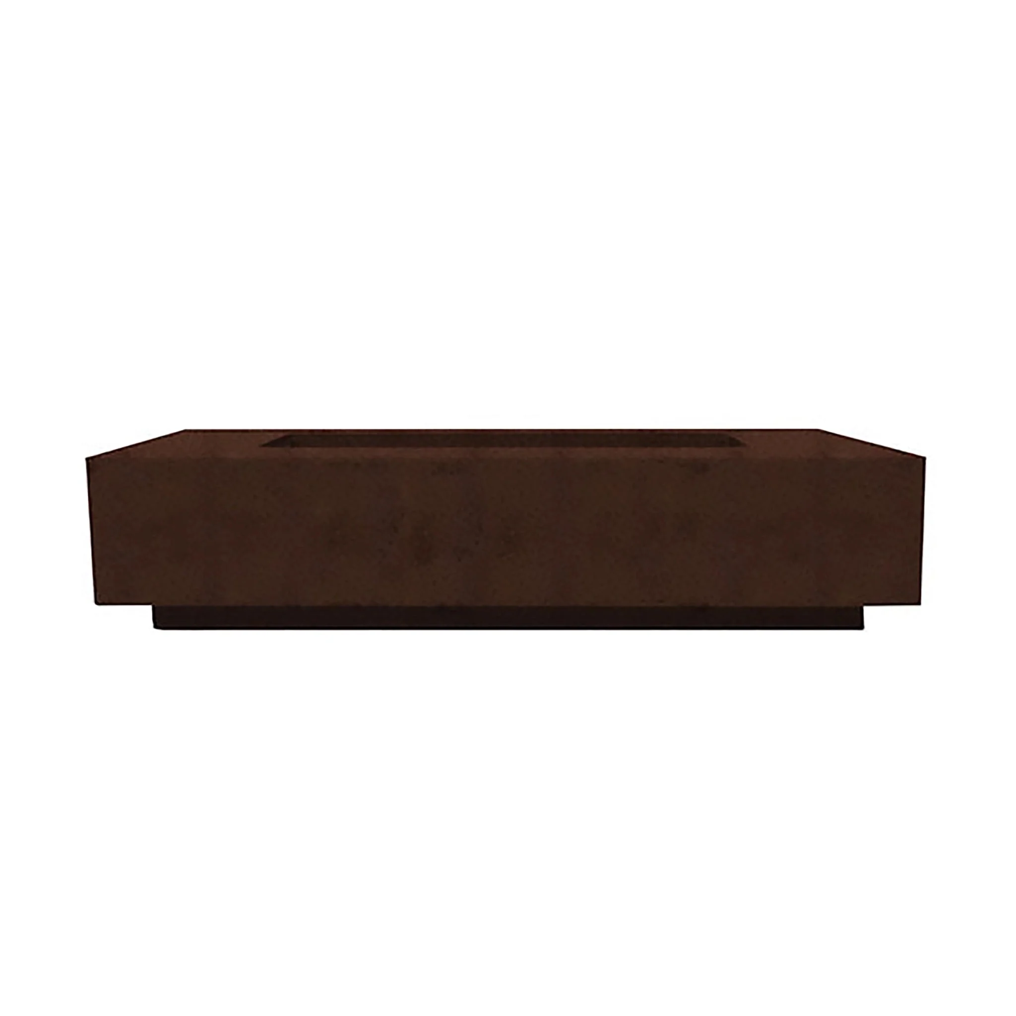 Prism Hardscapes 72" x 24" Tavola 72 Natural Gas Fire Pit in Cafe - PH-457-1NG