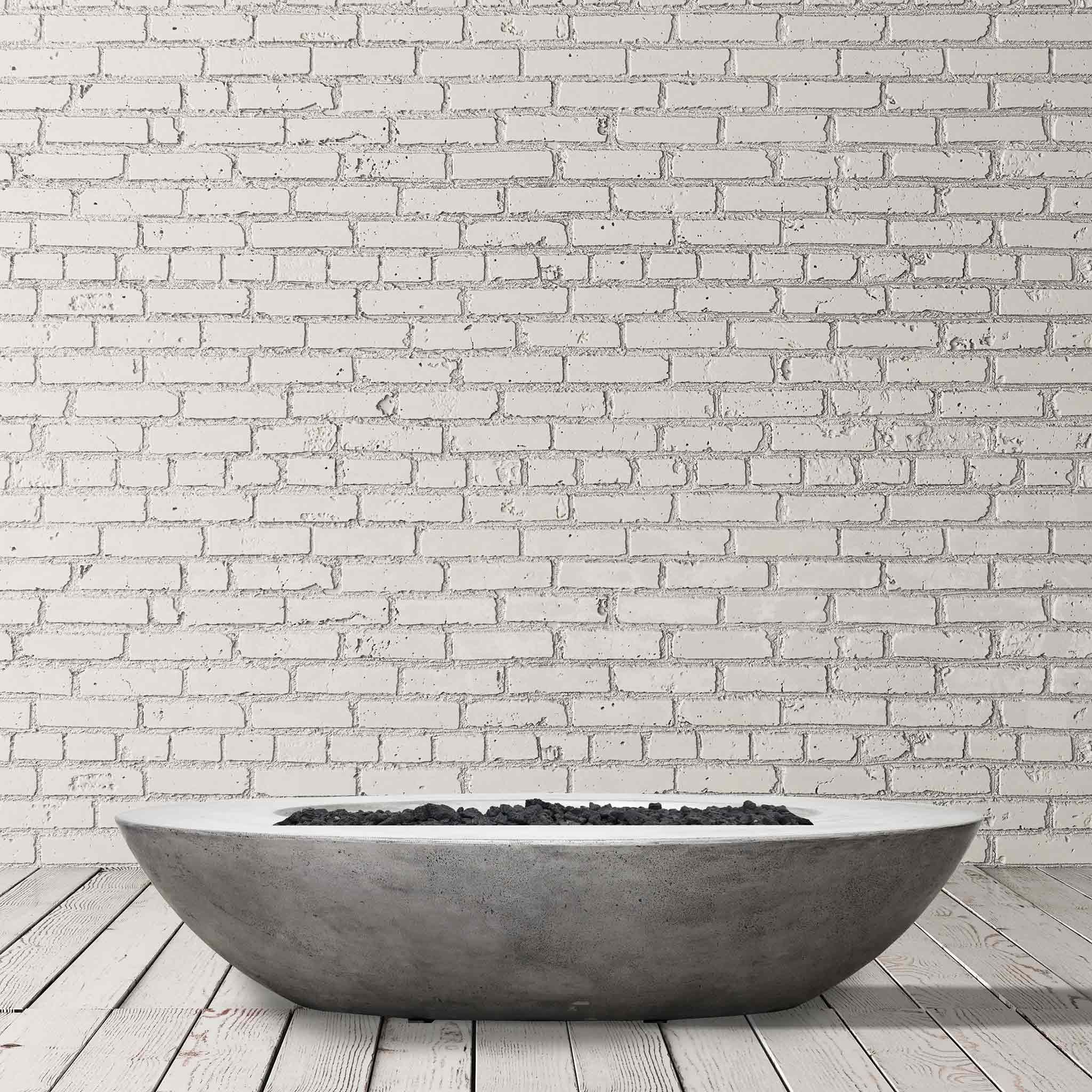 79" x 45" Ovale Gas Fire Pit by Prism Hardscapes - Image 3