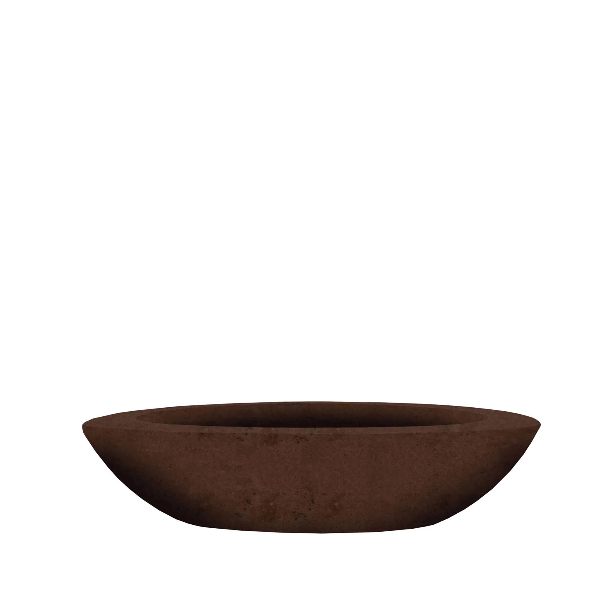 Prism Hardscapes 79" x 45" Ovale Propane Gas Fire Pit in Cafe - PH-707-1LP