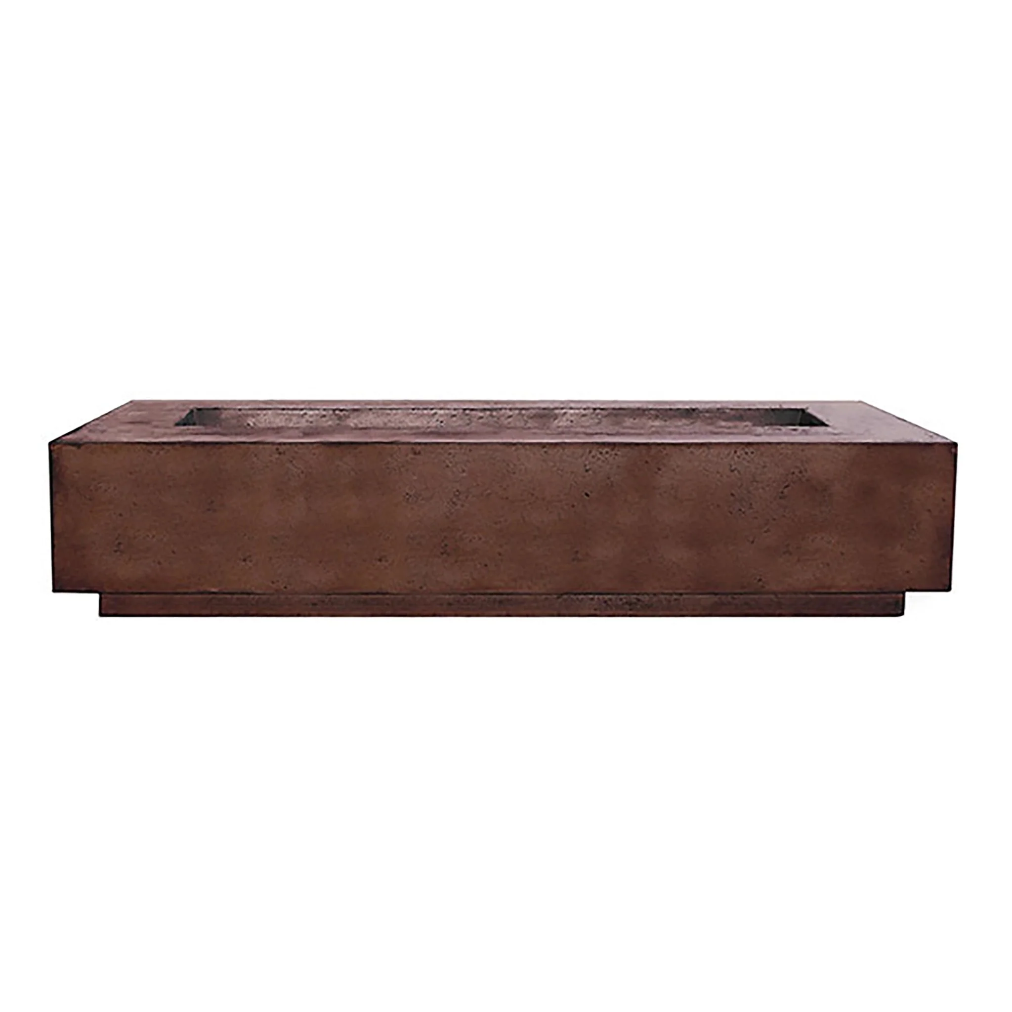 Prism Hardscapes 90" x 38" Tavola 6 Natural Gas Fire Pit in Cafe - PH-415-1NG