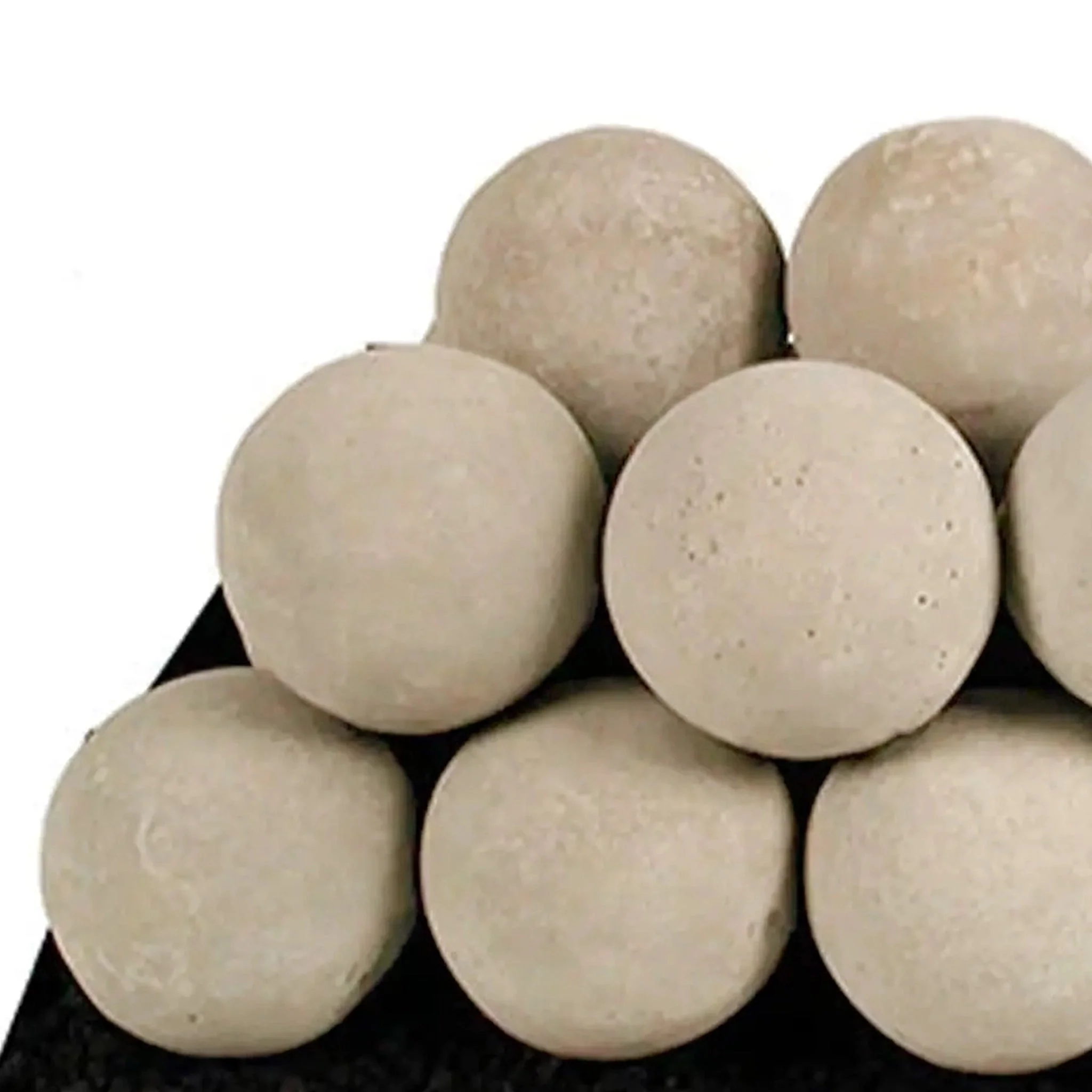 30" Natural Wide Vented Uniform FireBalls by Rasmussen Gas Logs - Image 3