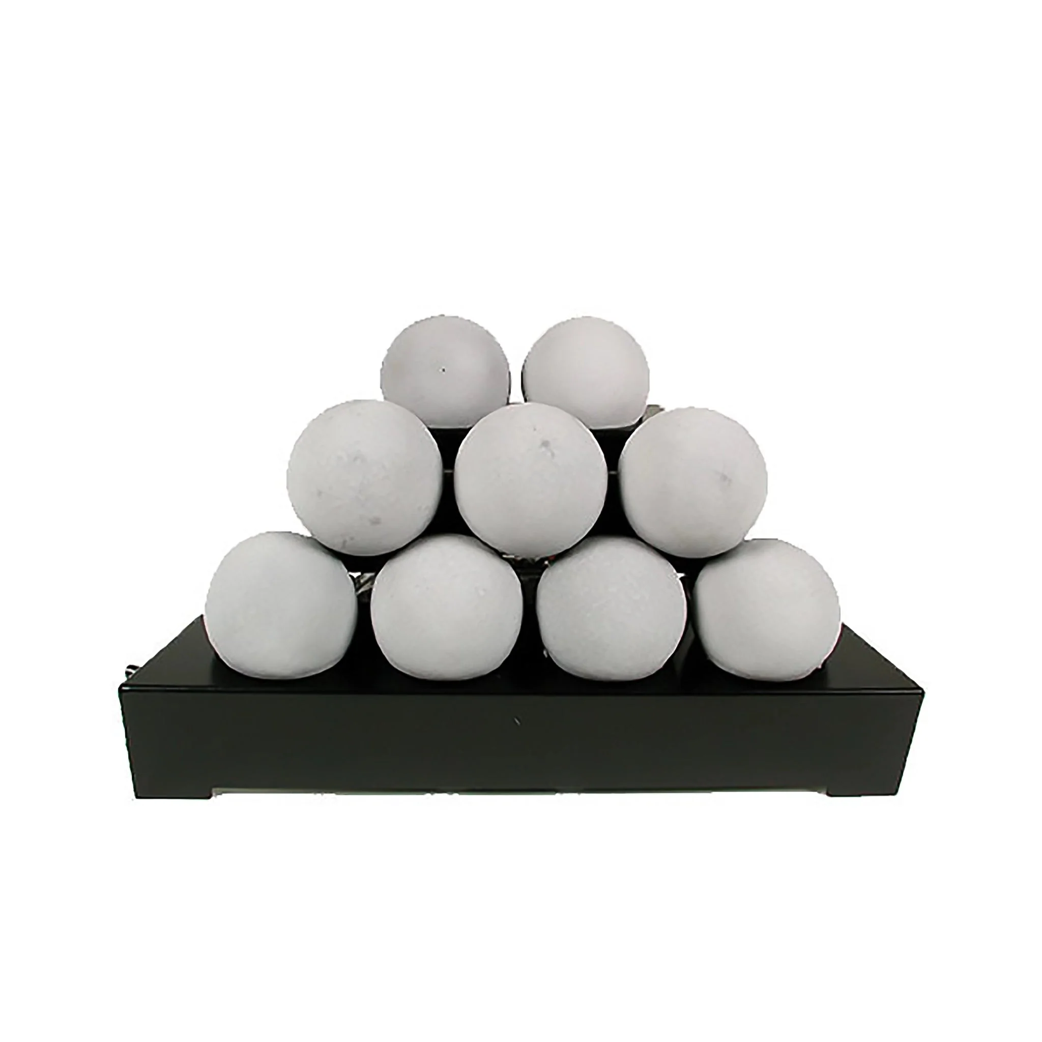 Rasmussen 20" Light Gray Alterna Ventless Uniform FireBalls Double Sided - DF-AFB20-LG