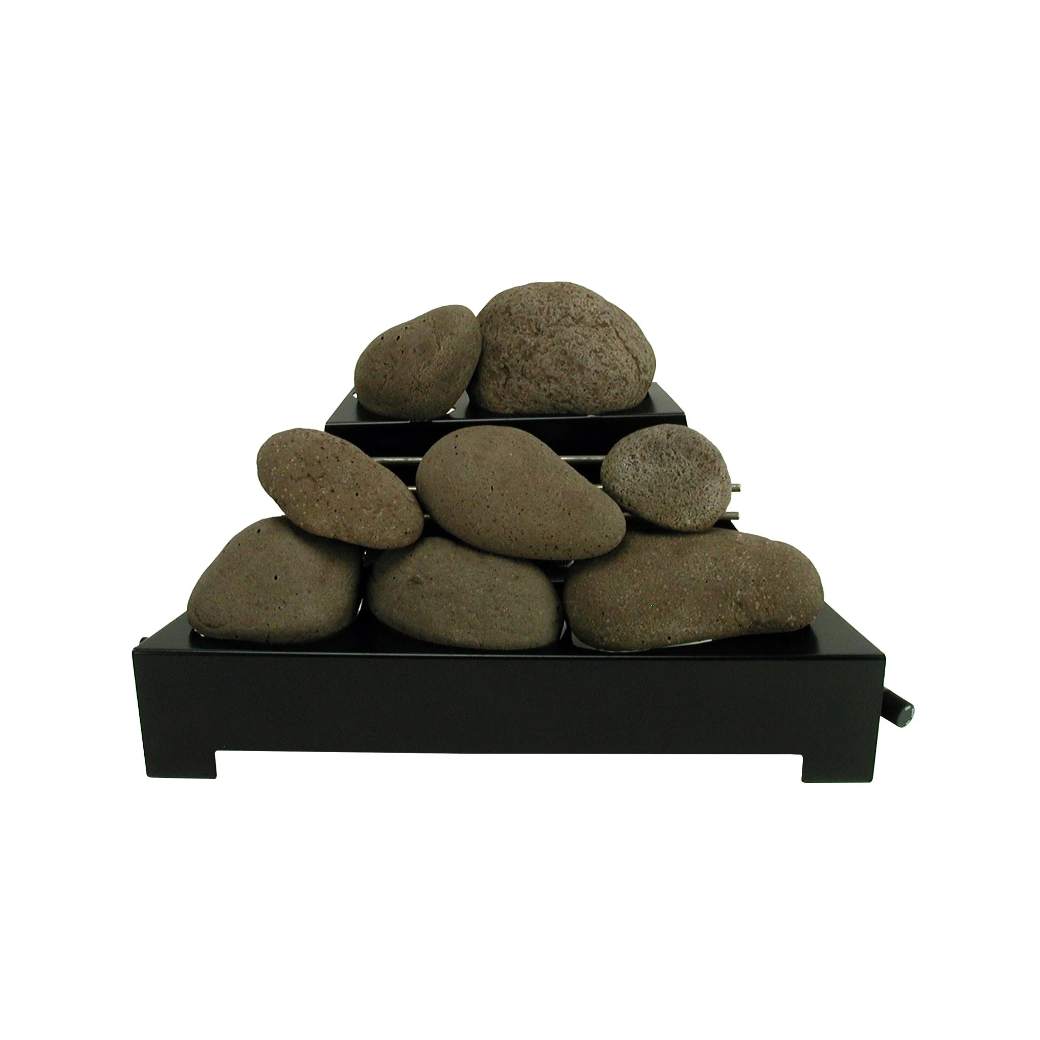 Rasmussen 20" Brown Alterna Ventless FireStones Double Sided - DF-AFS20-BR