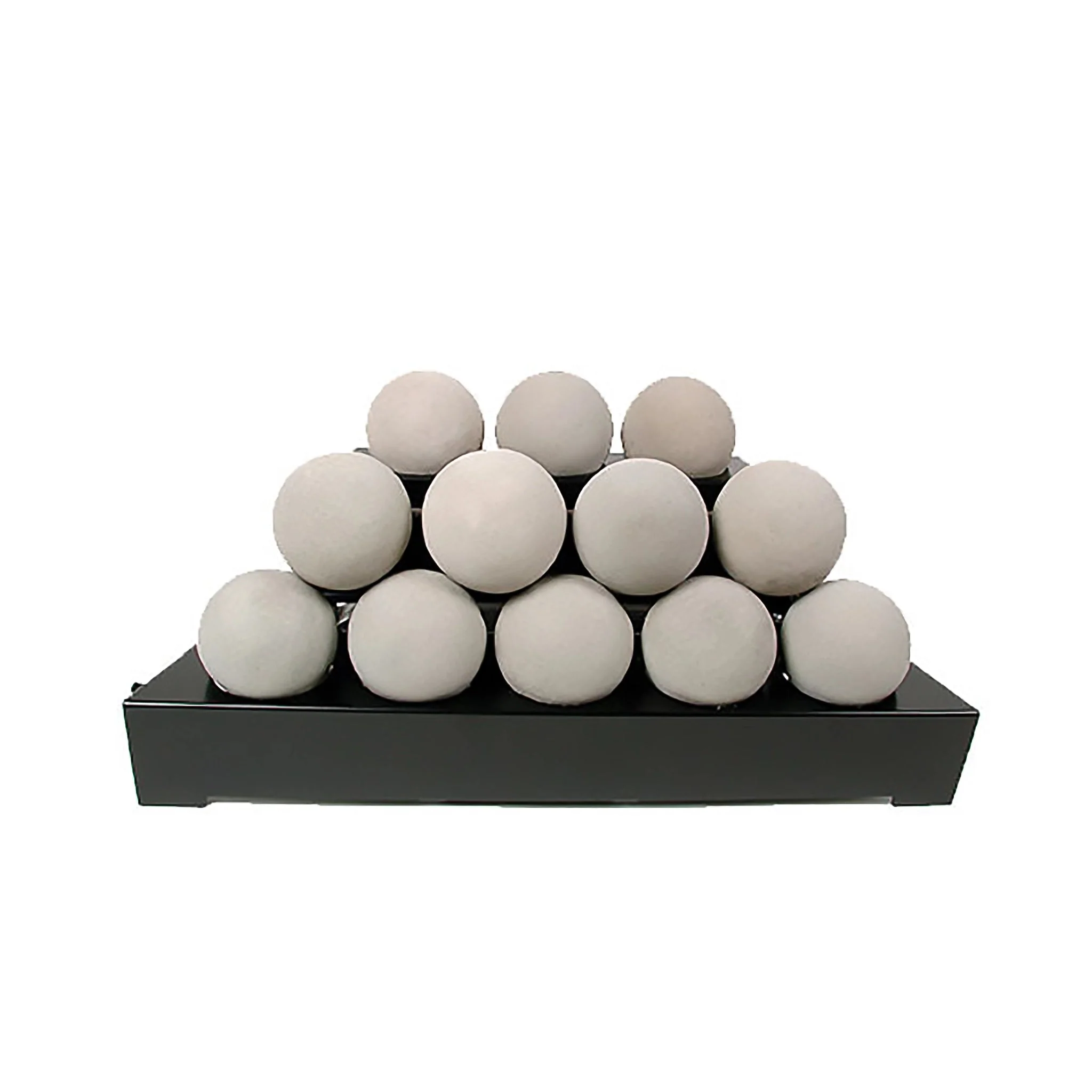Rasmussen 24" Natural Alterna Ventless Uniform FireBalls Single Sided - AFB24-NA