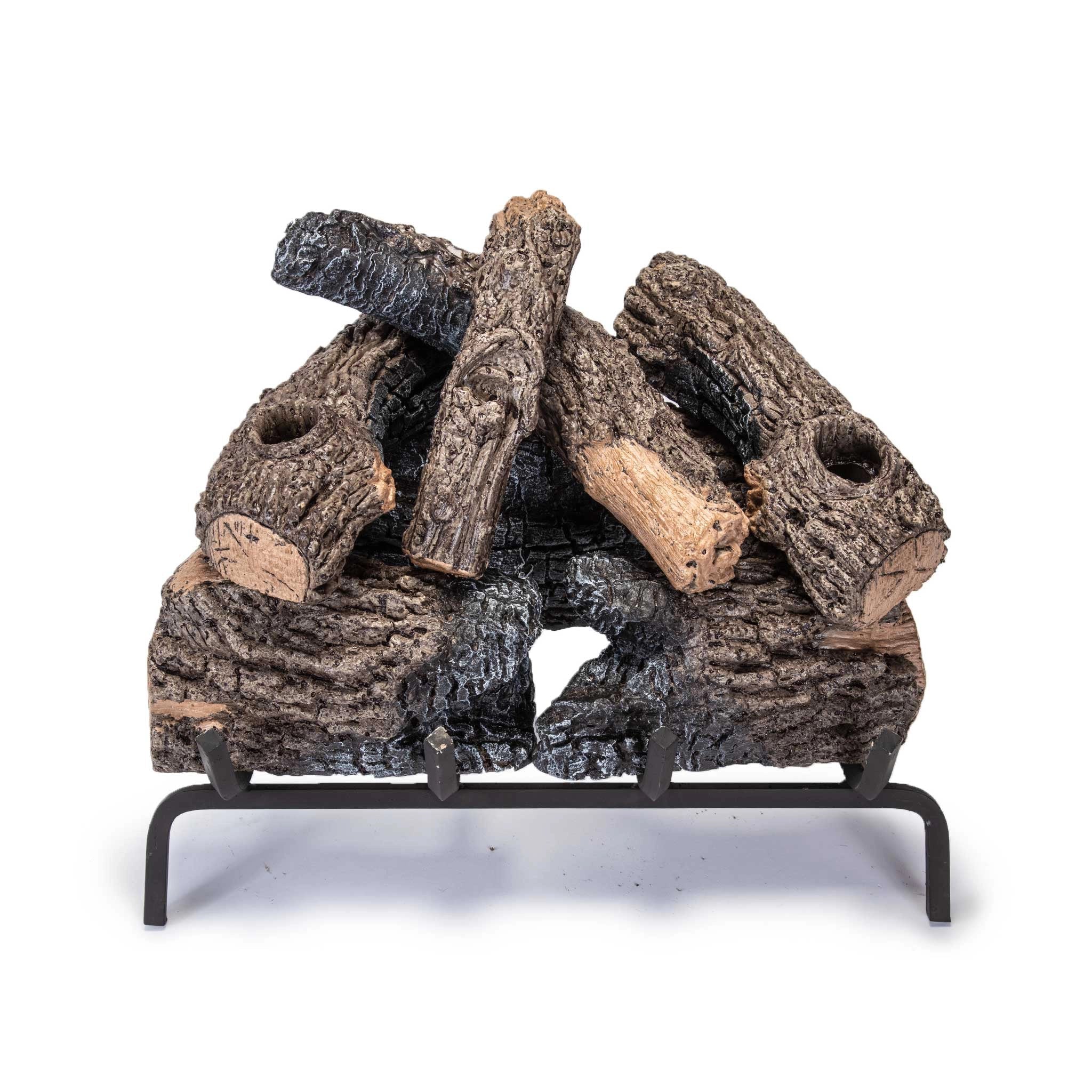 Vented Charred Oak Gas Logs by Real Fyre - Image 5