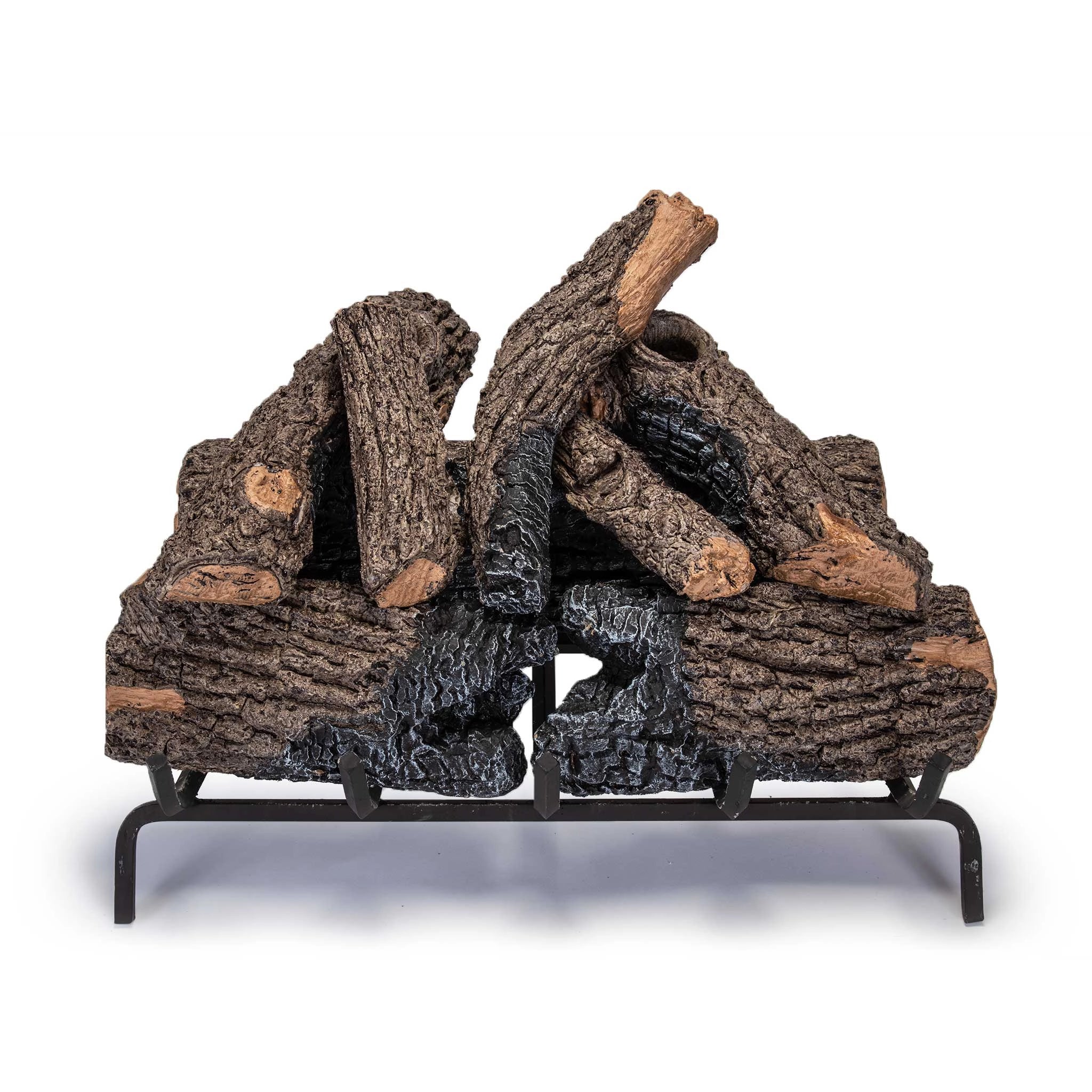 Vented Charred Oak Gas Logs by Real Fyre - Image 13
