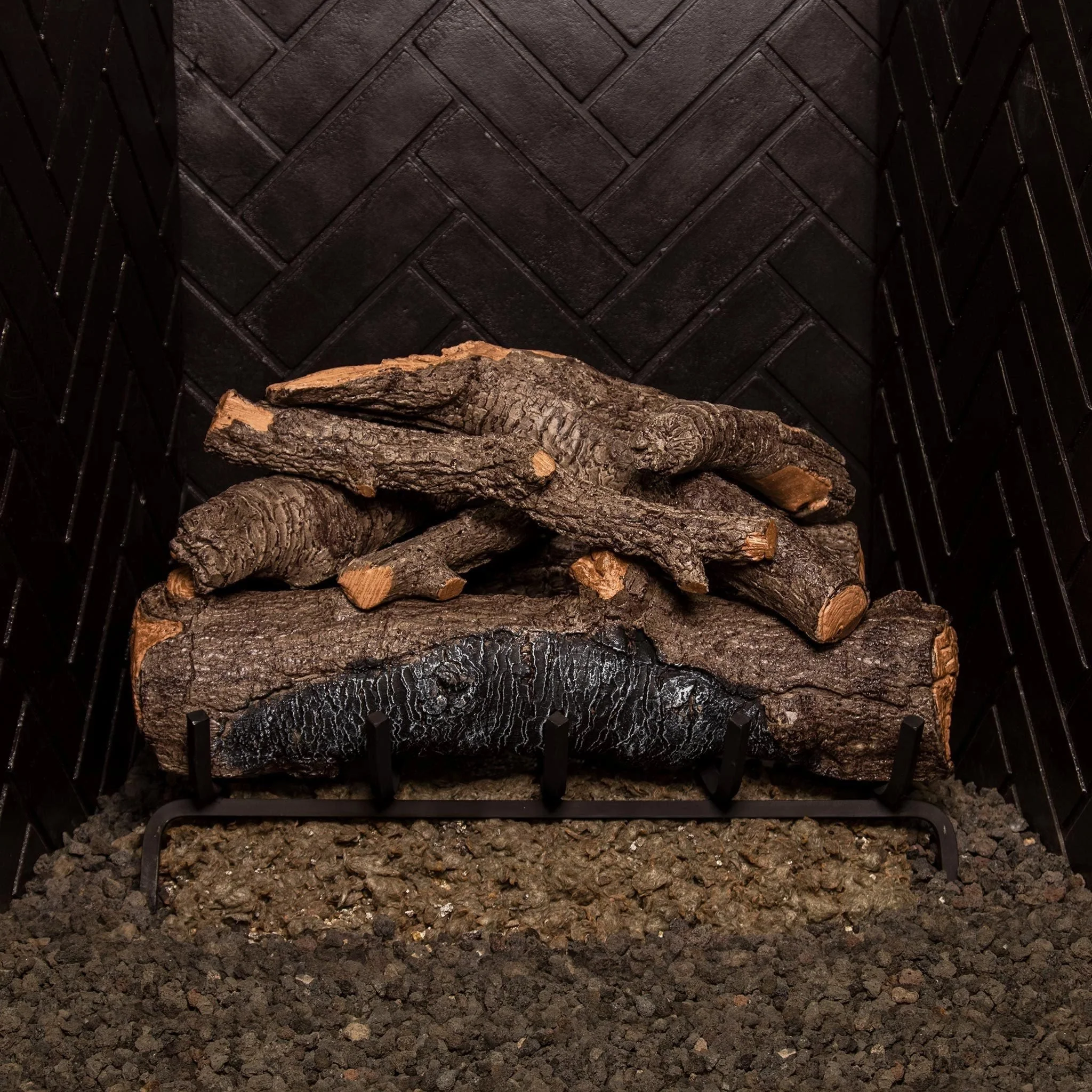 Real Fyre Vented American Oak Gas Logs - Image 7