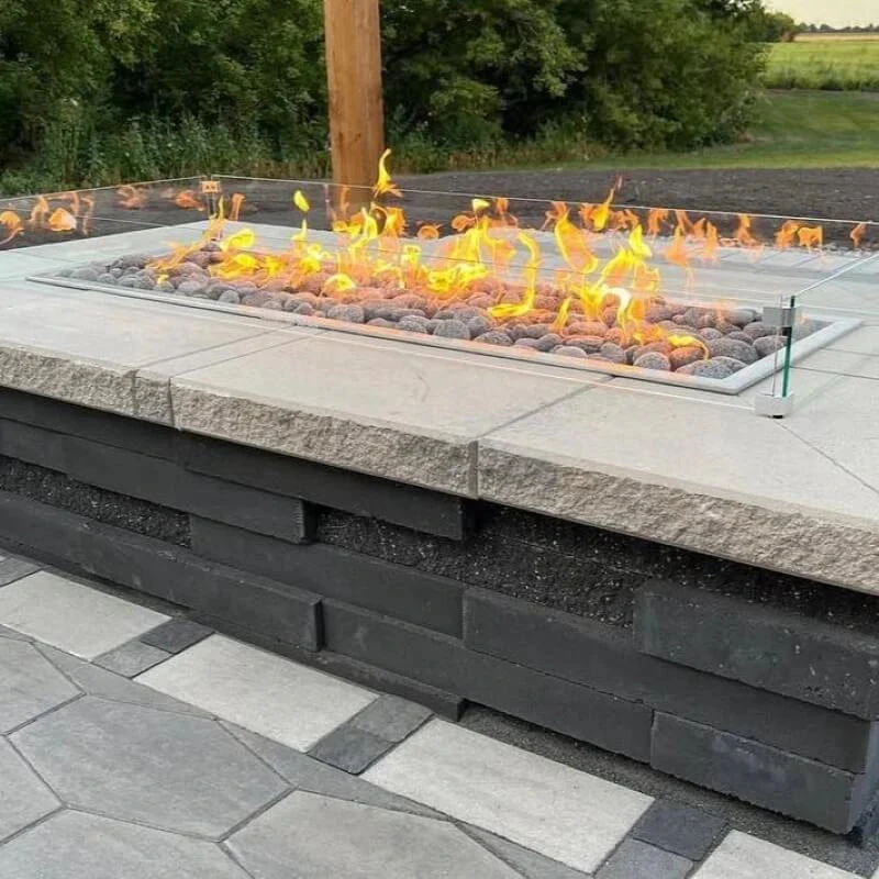 Rectangle Drop-In Torpedo Fire Pit H-Burner Kit by HPC Fire - Image 3