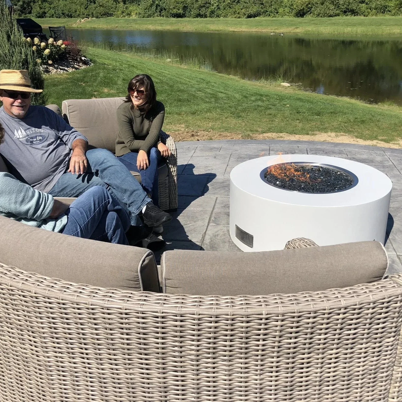 Round Drop-In Hi/Lo Electronic Ignition Fire Pit Burner Kit by HPC Fire - Image 9