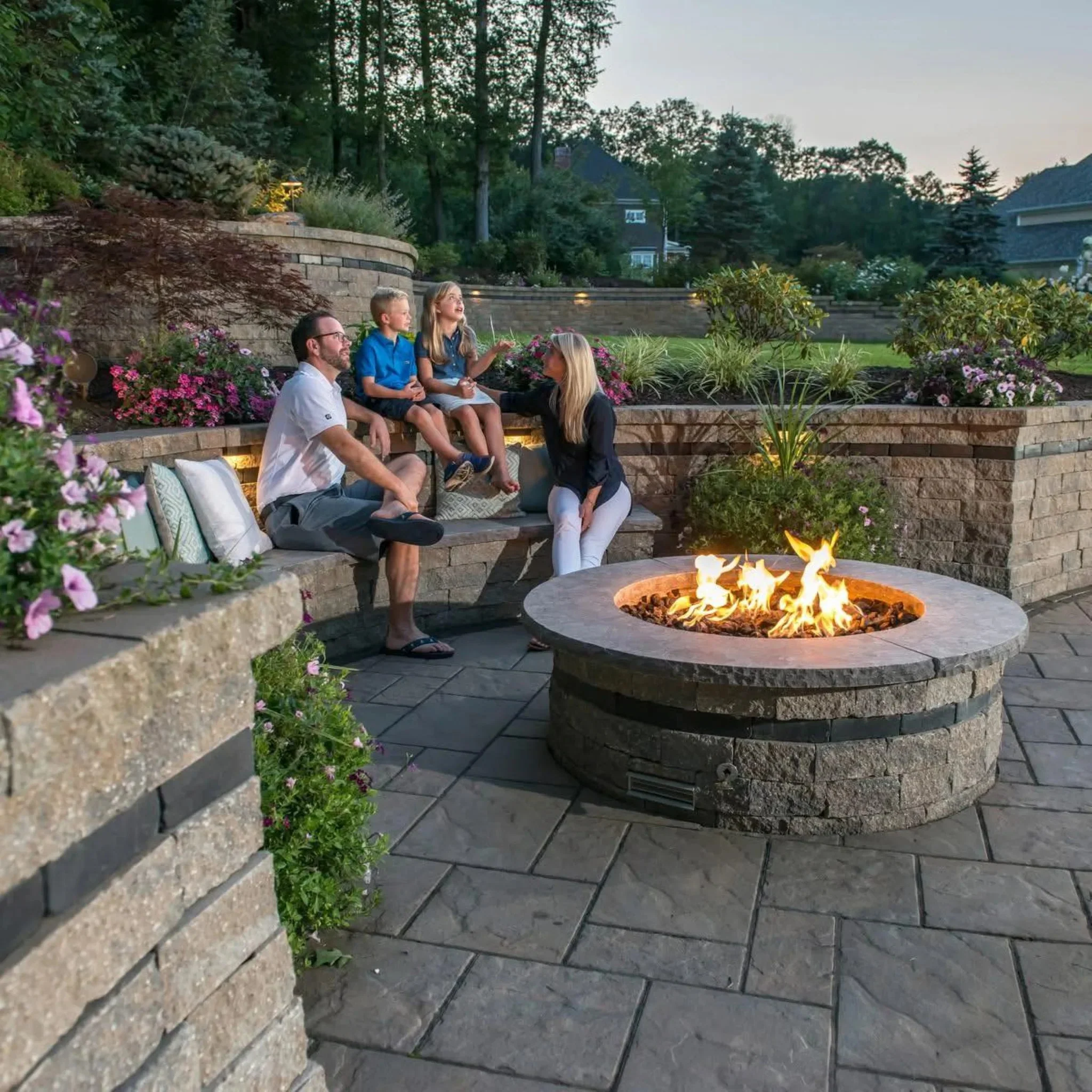 Round Torpedo Flat On/Off Electronic Ignition Fire Pit Burner Kit by HPC Fire - Image 11