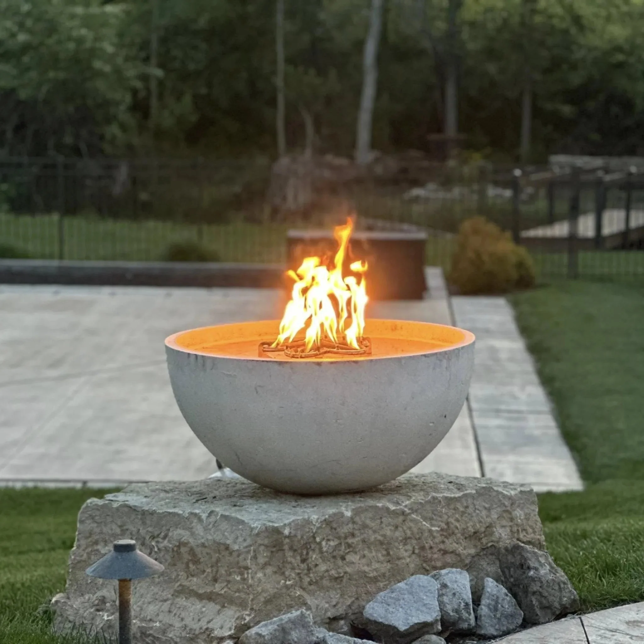Round Torpedo Flat On/Off Electronic Ignition Fire Pit Burner Kit by HPC Fire - Image 7
