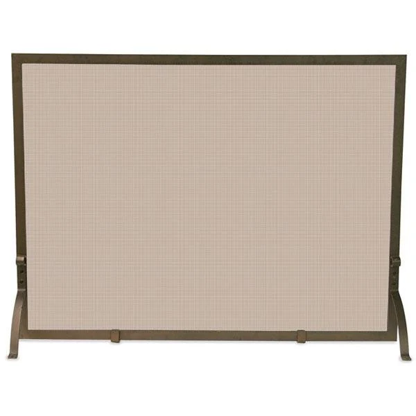 Single Panel Bronze Finish Screen