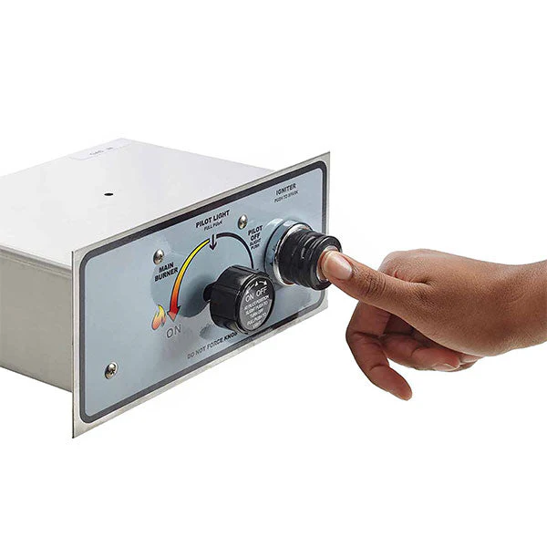 Square Drop-In Fire Pit Burner Kit Push Button Ignition by HPC Fire - Image 3