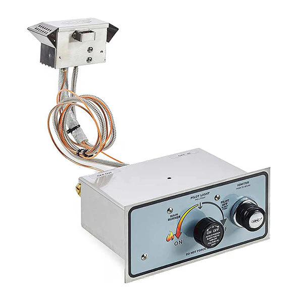 Square Drop-In Fire Pit Burner Kit Push Button Ignition by HPC Fire - Image 5