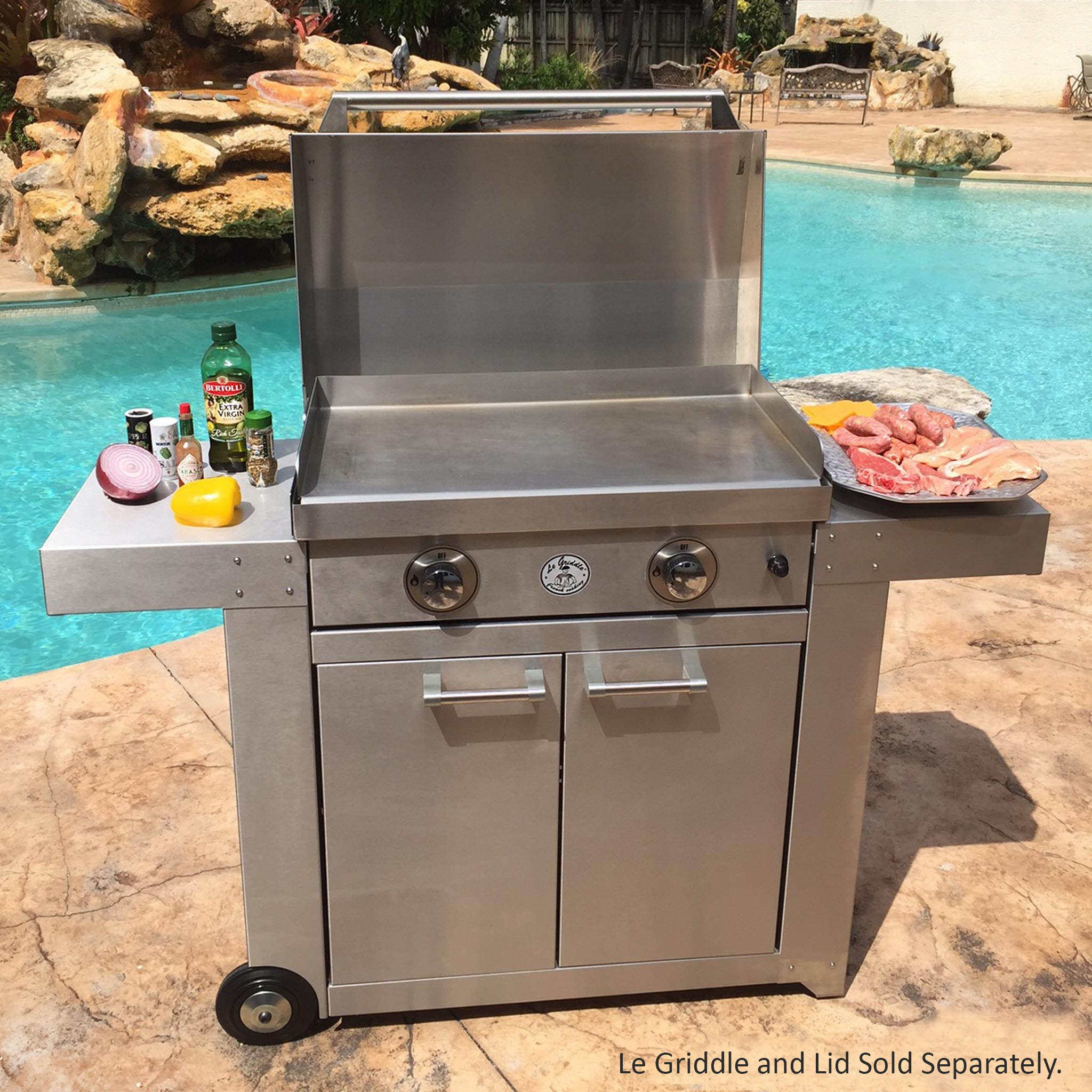 Stainless Steel Le Griddle Cart - Image 3