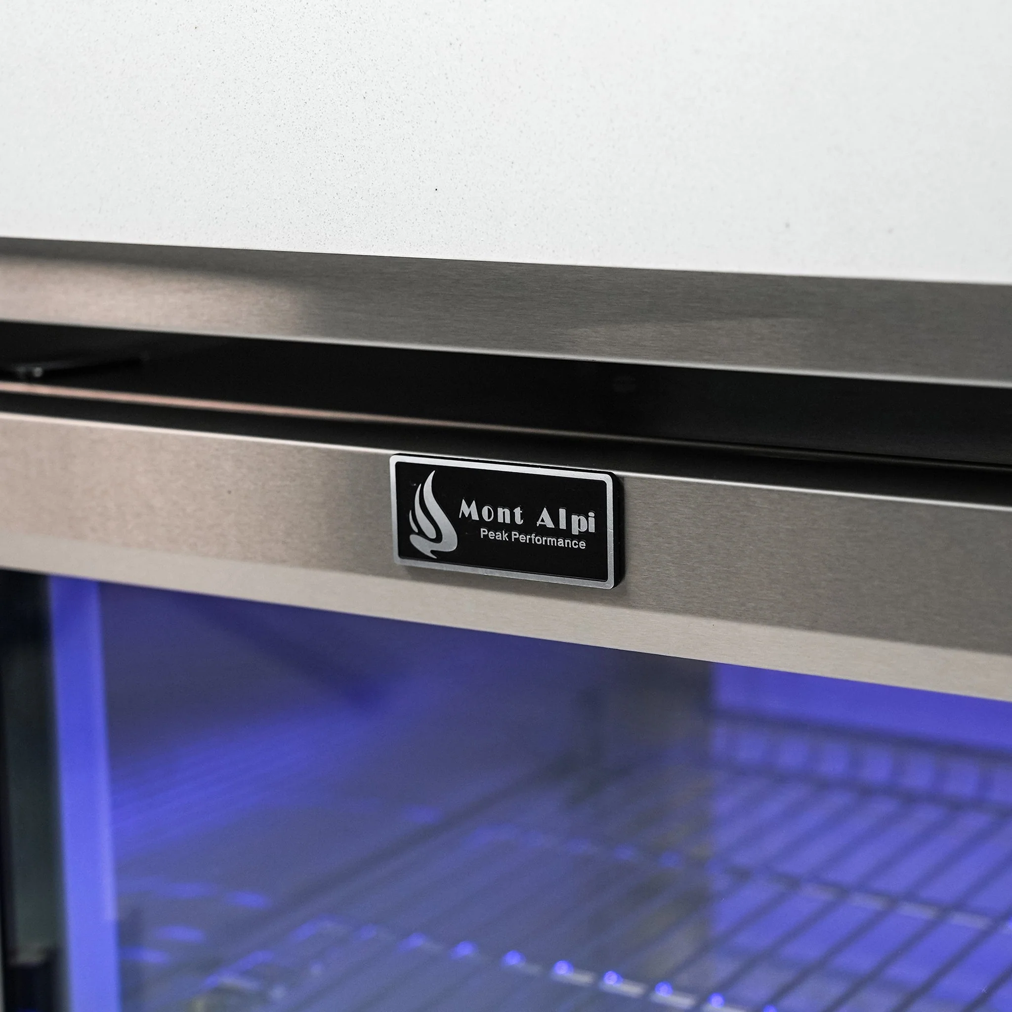 Stand Alone Sink, Fridge, and Kegerator Stainless Steel Outdoor Beverage Center - MA-BEVBSSFC by Mont Alpi - Image 7