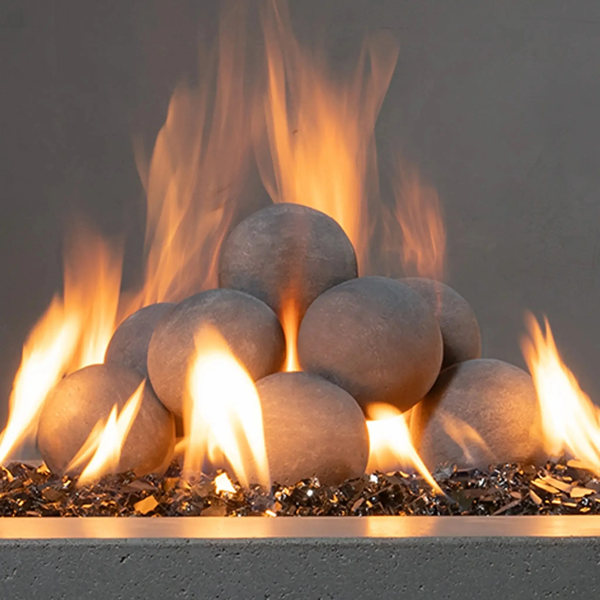 Starfire Designs 4" Ceramic Fiber Fire Balls, Set of 12 - Image 13