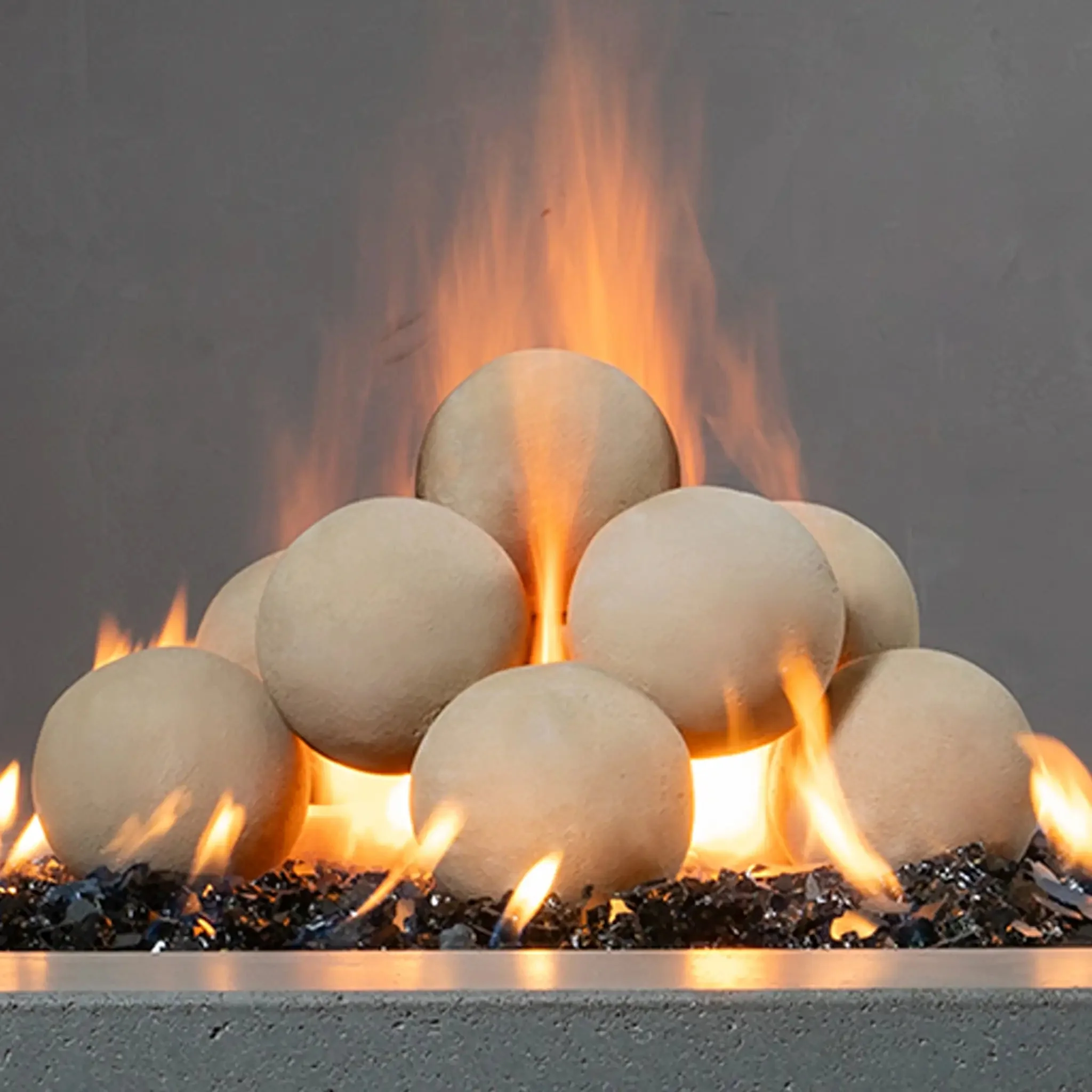 Starfire Designs 4" Ceramic Fiber Fire Balls, Set of 12 - Image 7