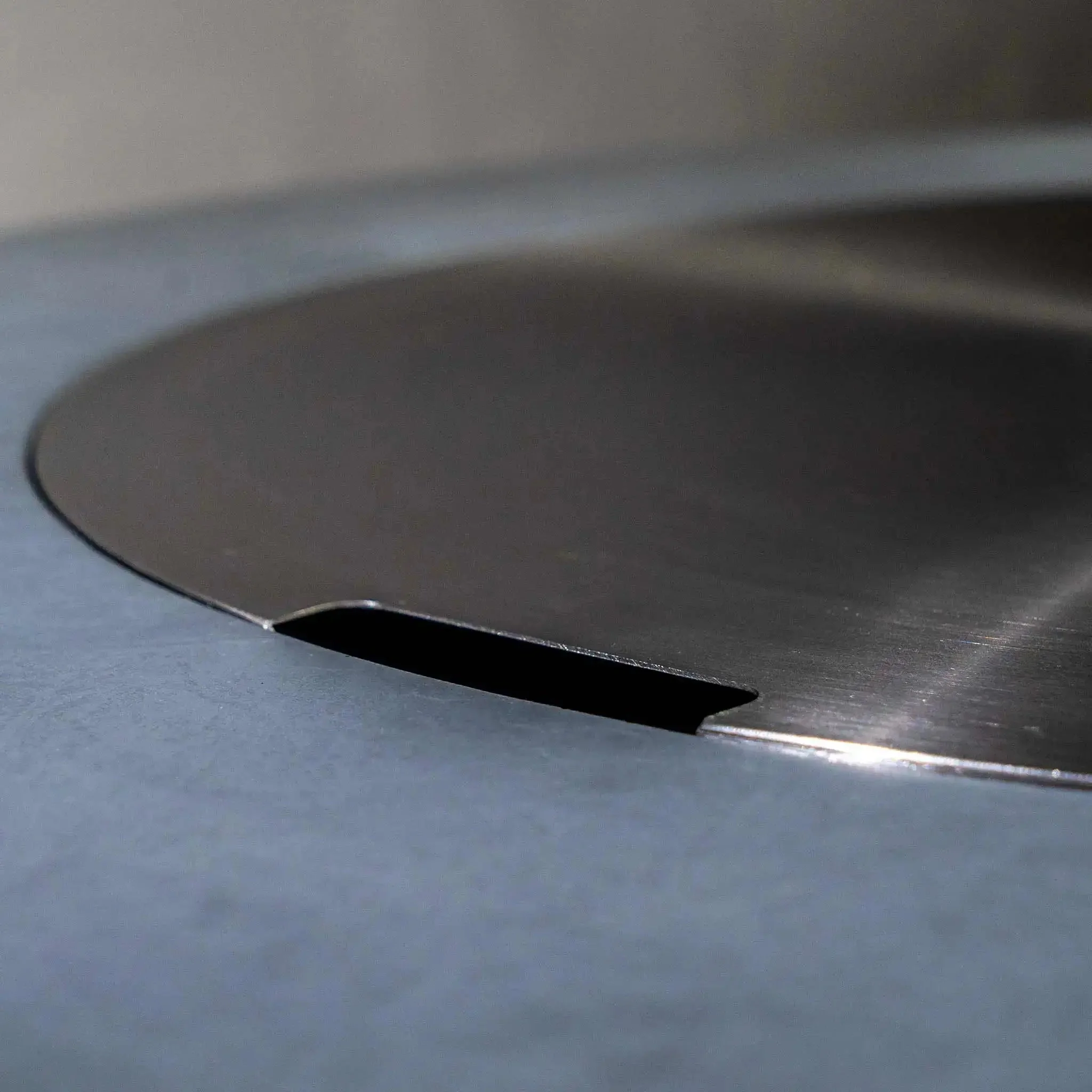 Round Beton Stainless Steel Burner Cover by Starfire Designs - Image 4