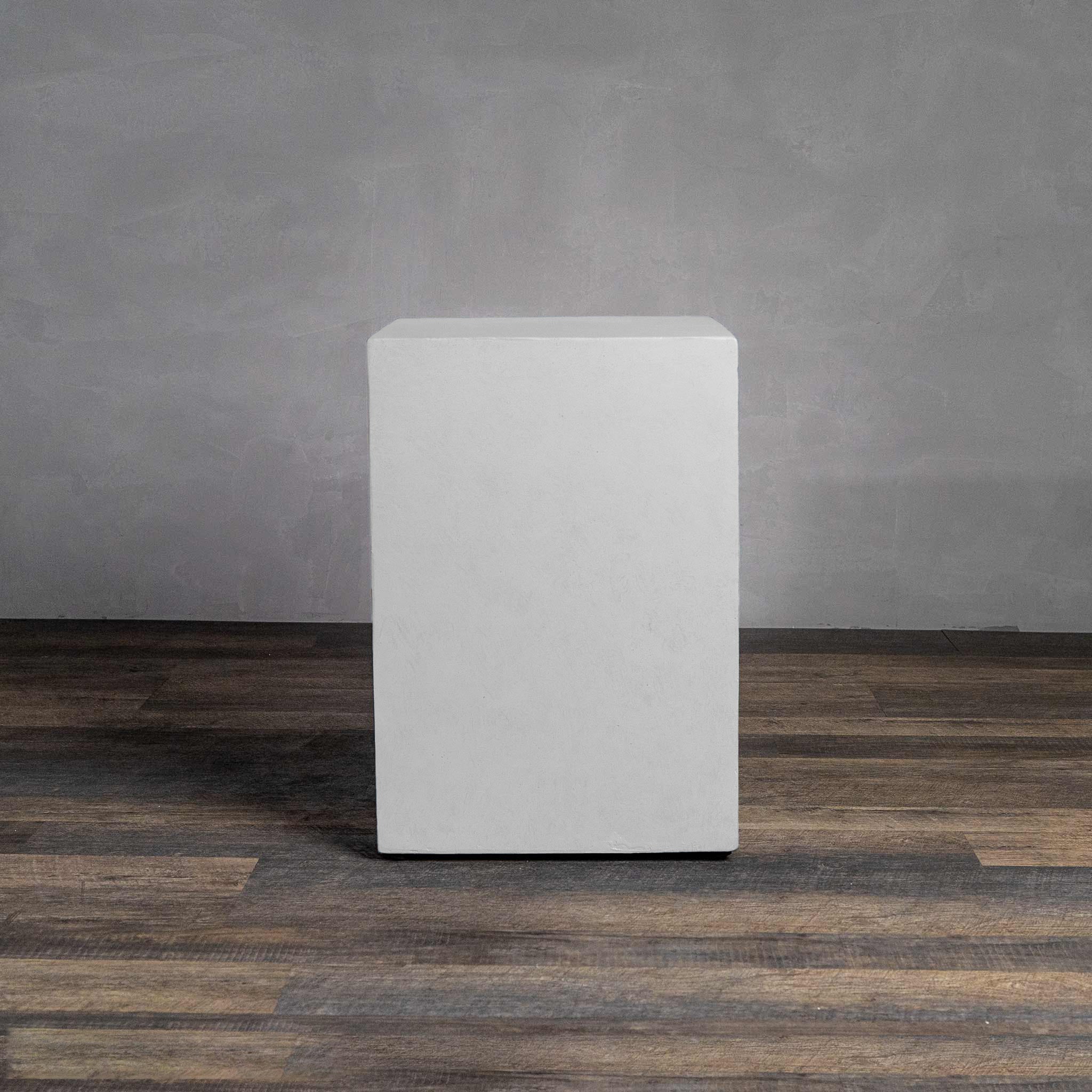 16" Square Beton Concrete (GFRC) Propane Tank Cover and End Table - Natural Gray by Starfire Designs - Image 16
