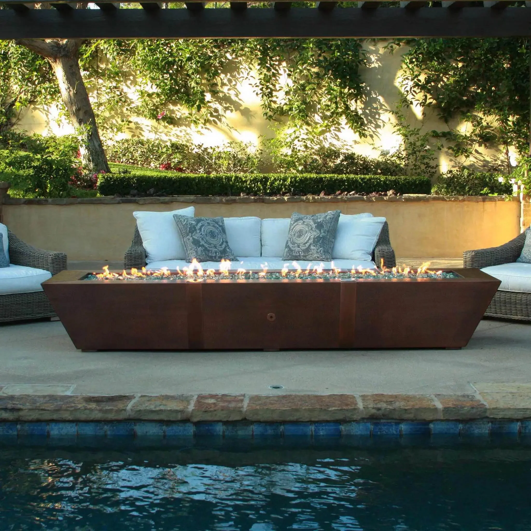 Starfire Designs 10ft Copper Spartan Gas Fire Pit - Image 2