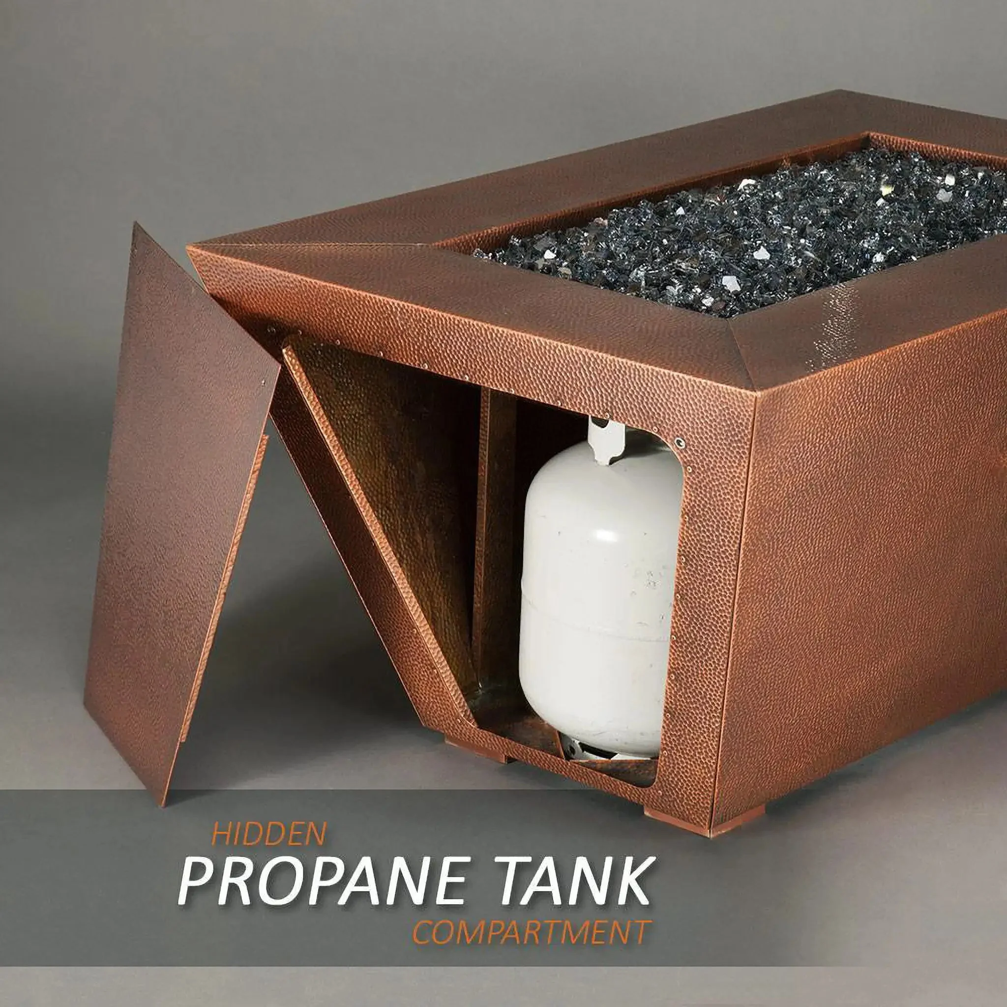 Starfire Designs 48" x 32" Copper Canyon Gas Fire Pit - Image 6