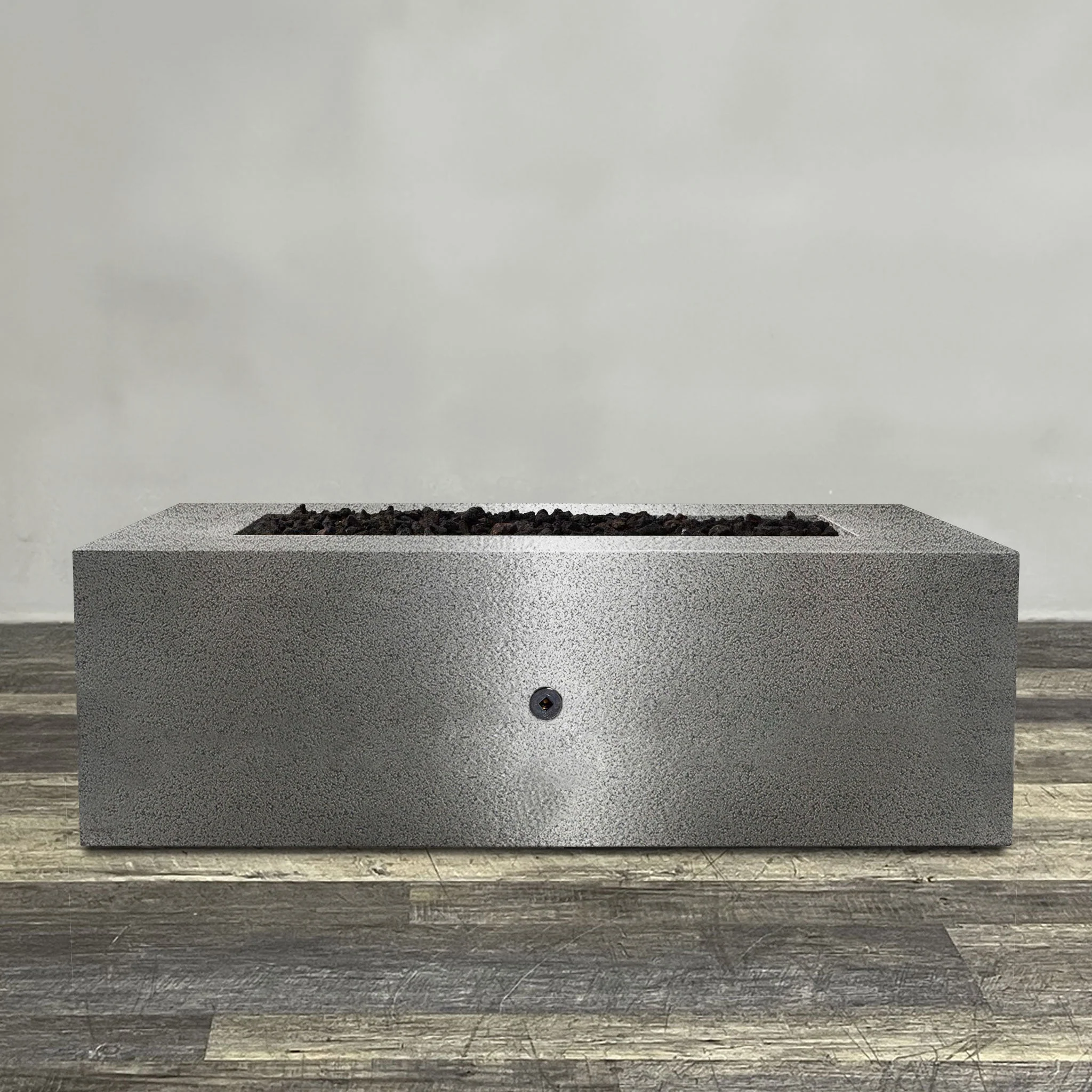 Starfire Designs Gravity Rectangle Powder Coated Steel Gas Fire Pit with Propane Tank Access Door - Image 132