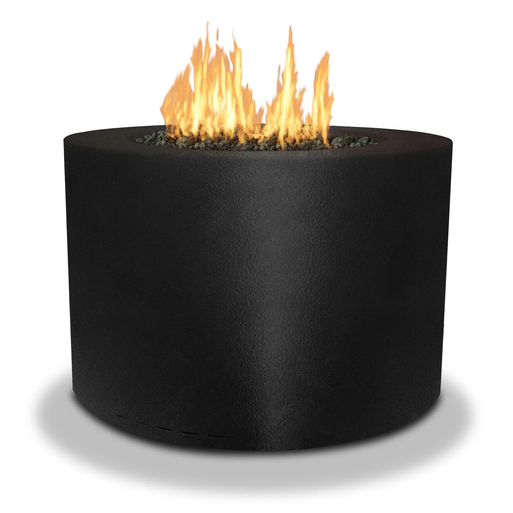 Starfire Designs Gravity Round Powder Coated Steel Gas Fire Pit with Propane Tank Access Door - Image 13