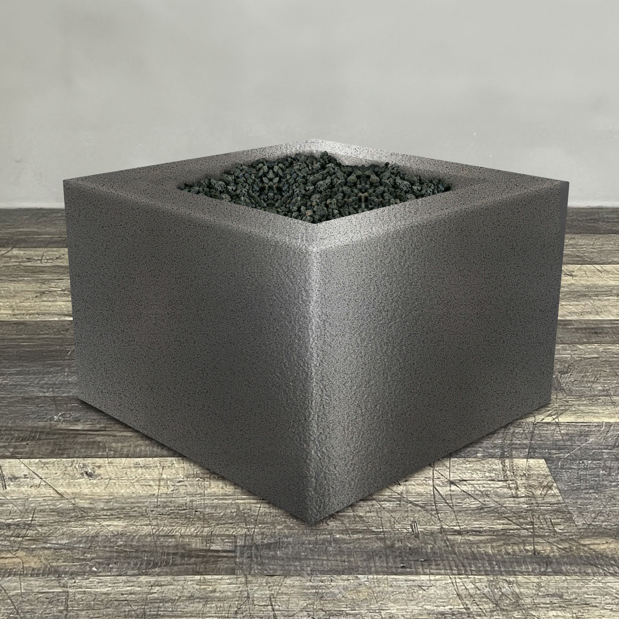 Starfire Designs Gravity Square Powder Coated Steel Gas Fire Pit with Propane Tank Access Door - Image 198